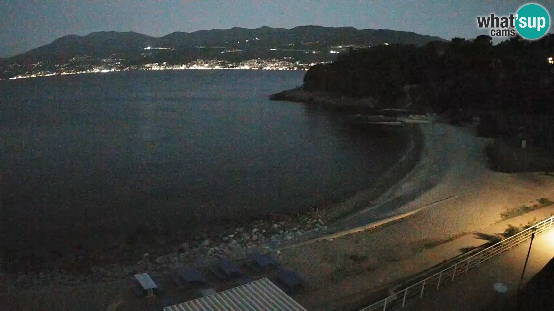 LIVE Webcam Rijeka beach Swimming pools Kantrida