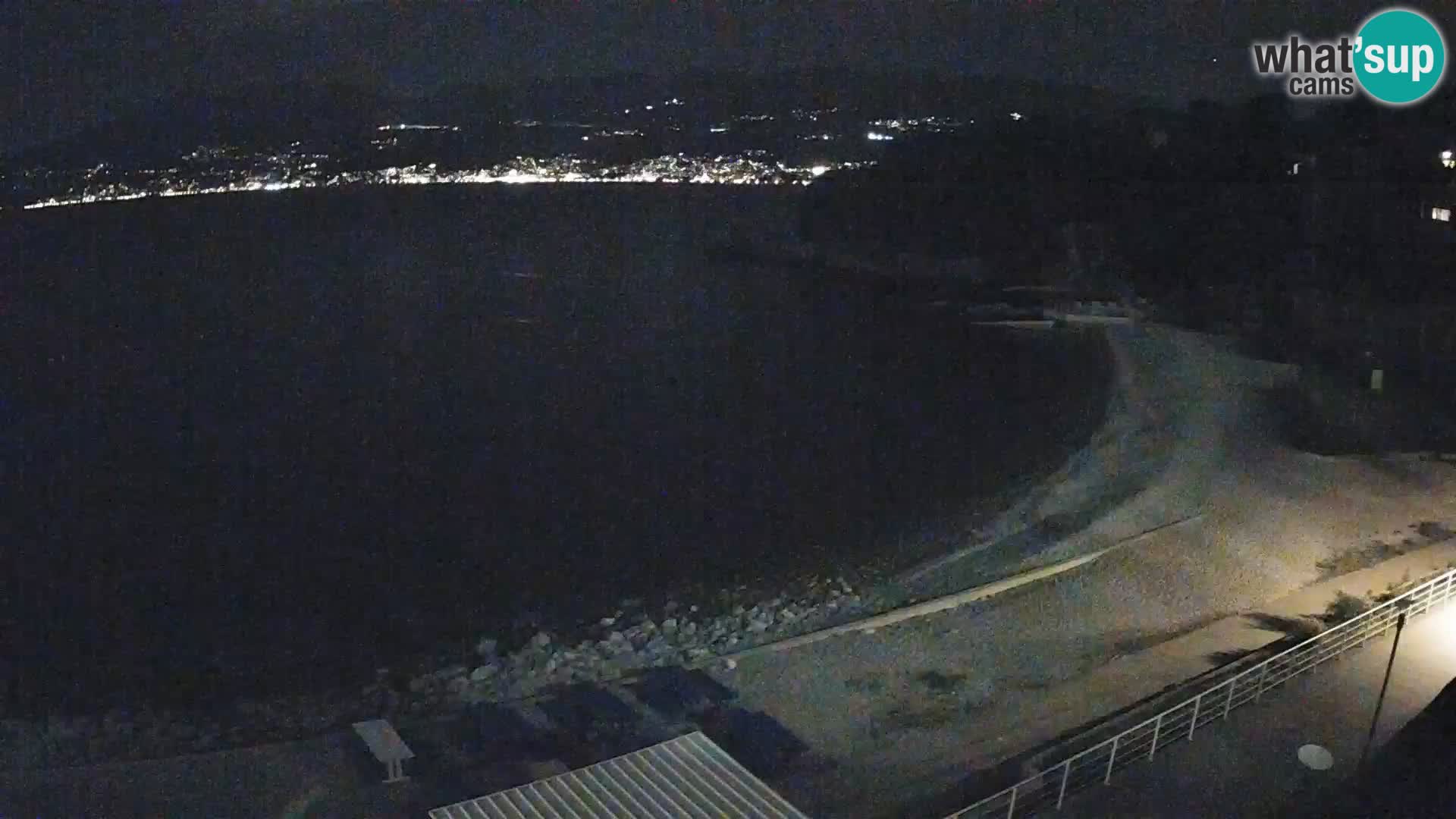LIVE Webcam Rijeka beach Swimming pools Kantrida