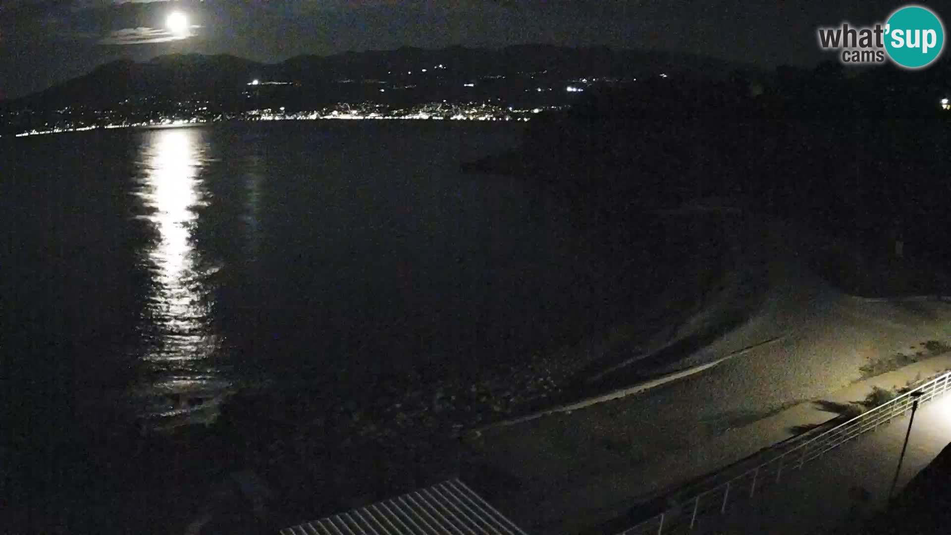 LIVE Webcam Rijeka beach Swimming pools Kantrida
