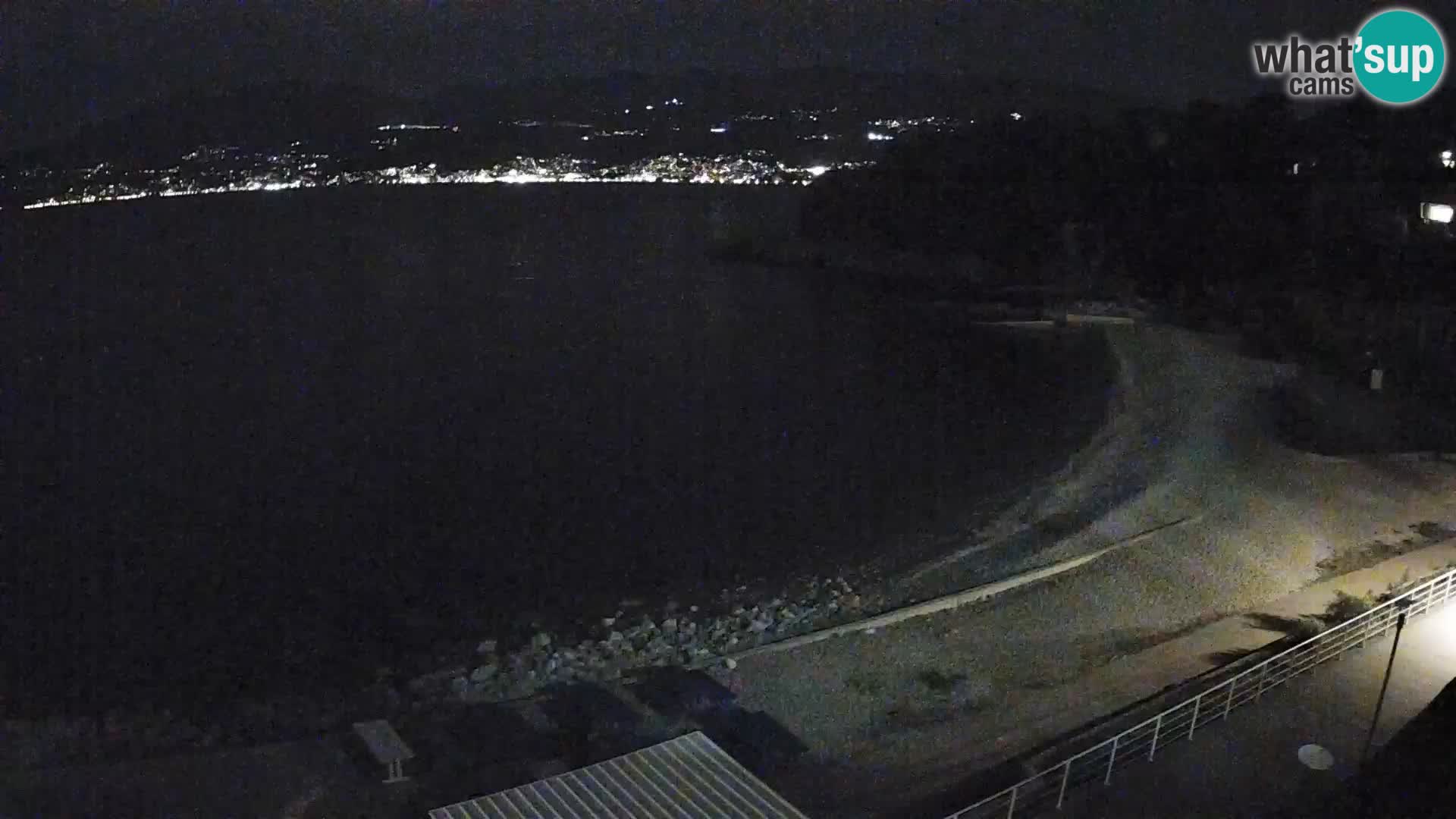 LIVE Webcam Rijeka beach Swimming pools Kantrida