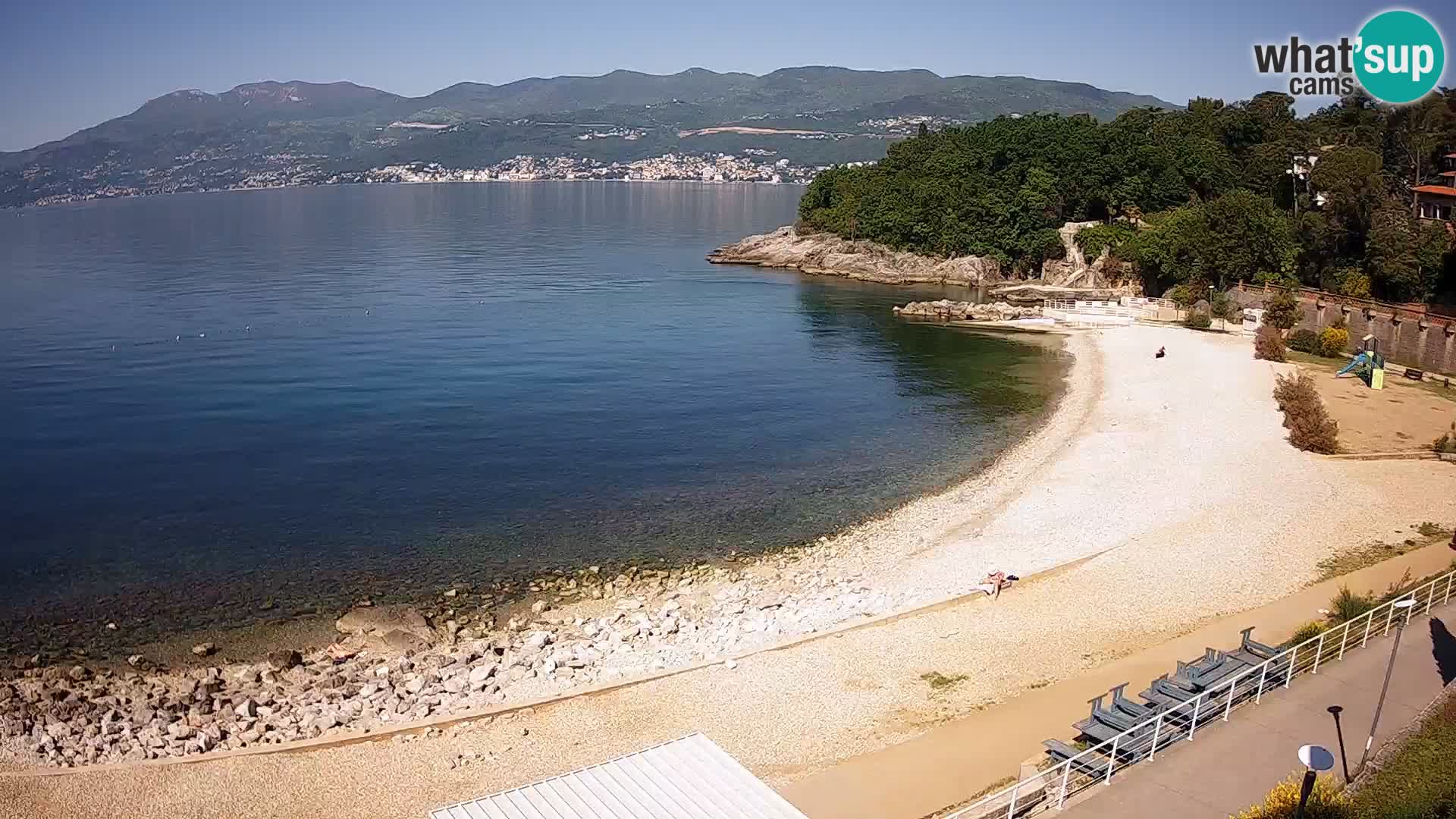 Rijeka Live webcam piscinas de playa Kantrida
