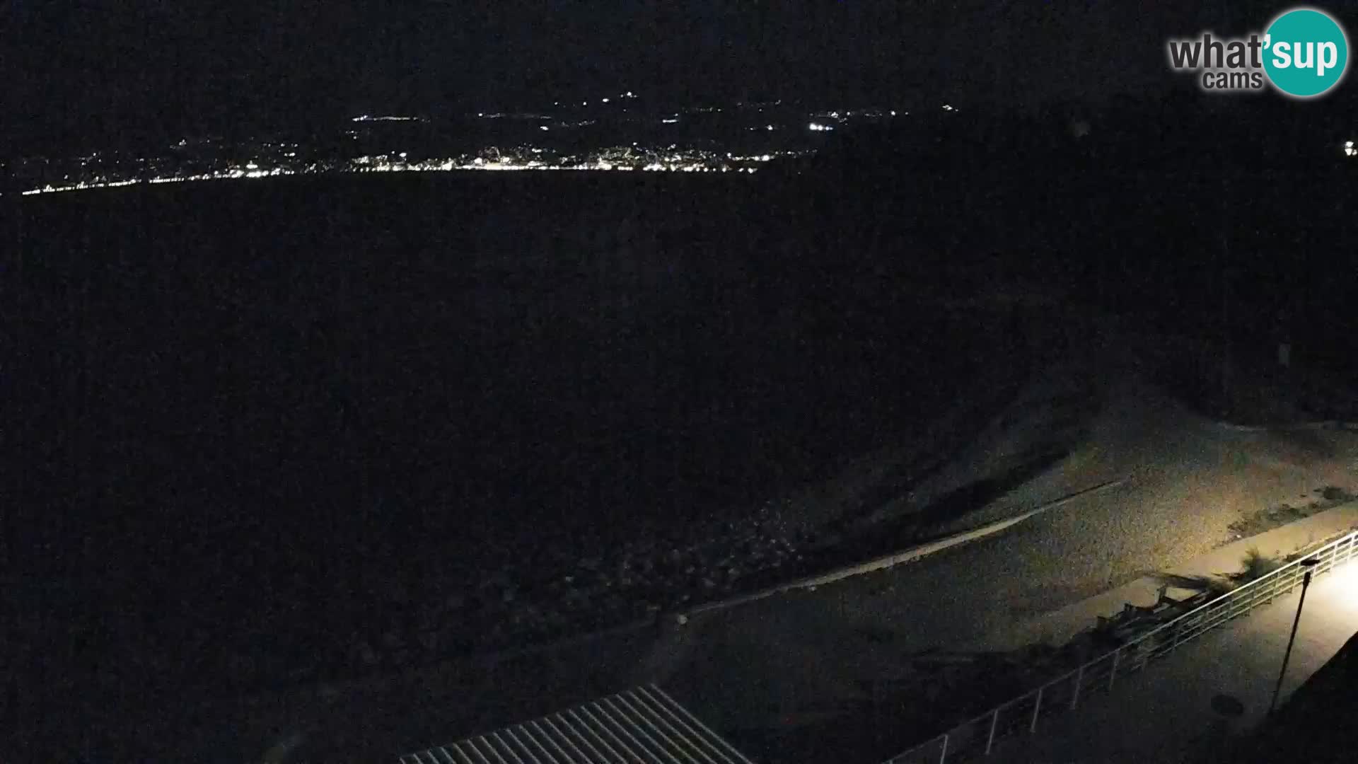 Rijeka web kamera plaža pri Bazenih Kantrida