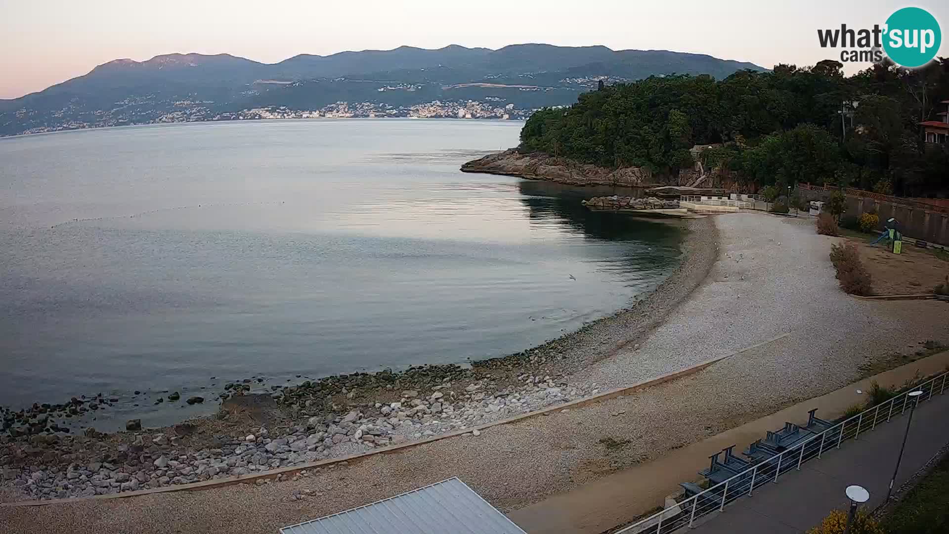 Rijeka Live webcam piscinas de playa Kantrida