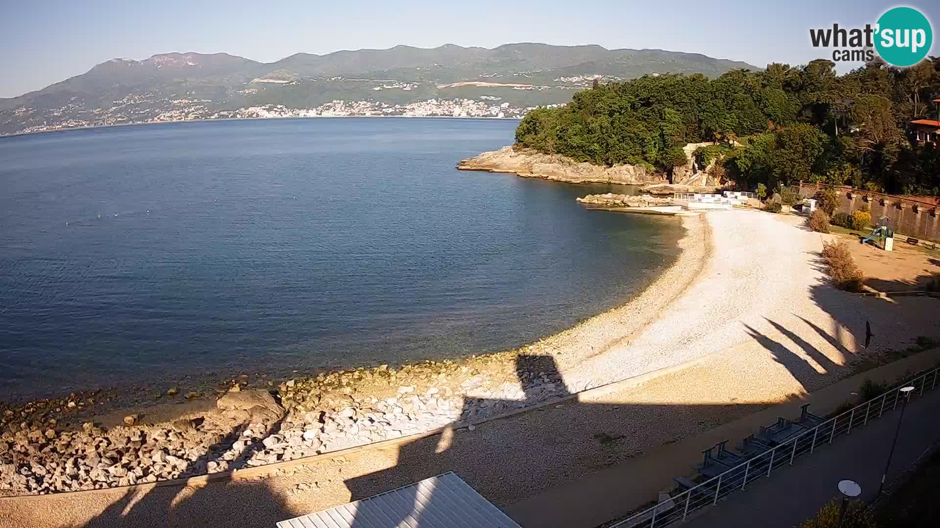 LIVE Webcam Fiume spiaggia piscine Kantrida