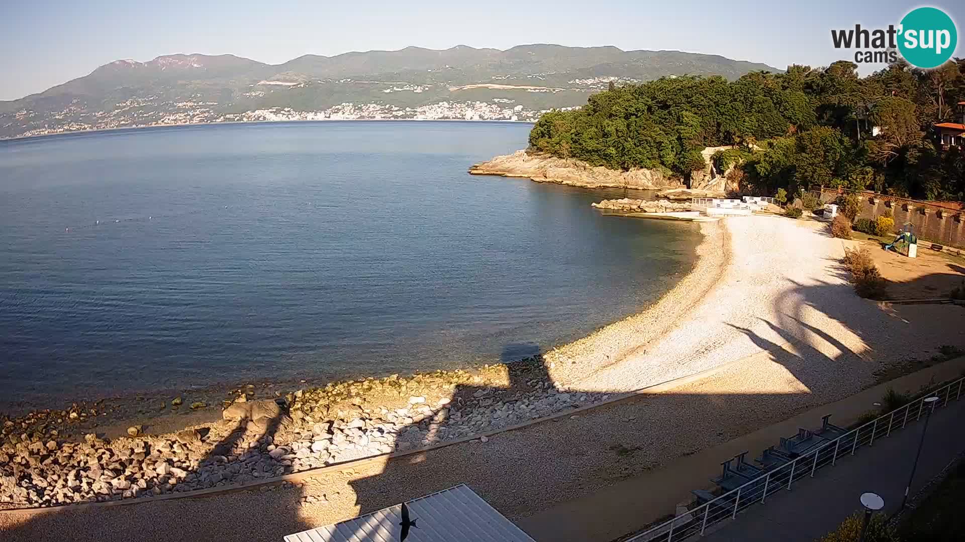 LIVE Webcam Fiume spiaggia piscine Kantrida