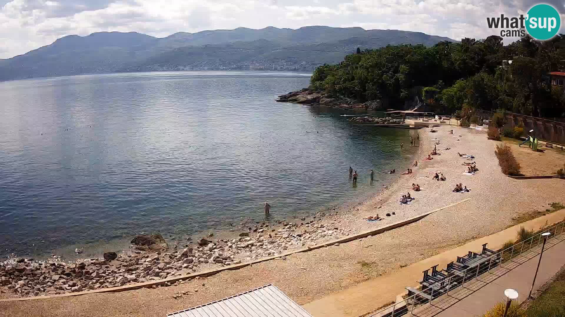 Rijeka Live webcam piscinas de playa Kantrida