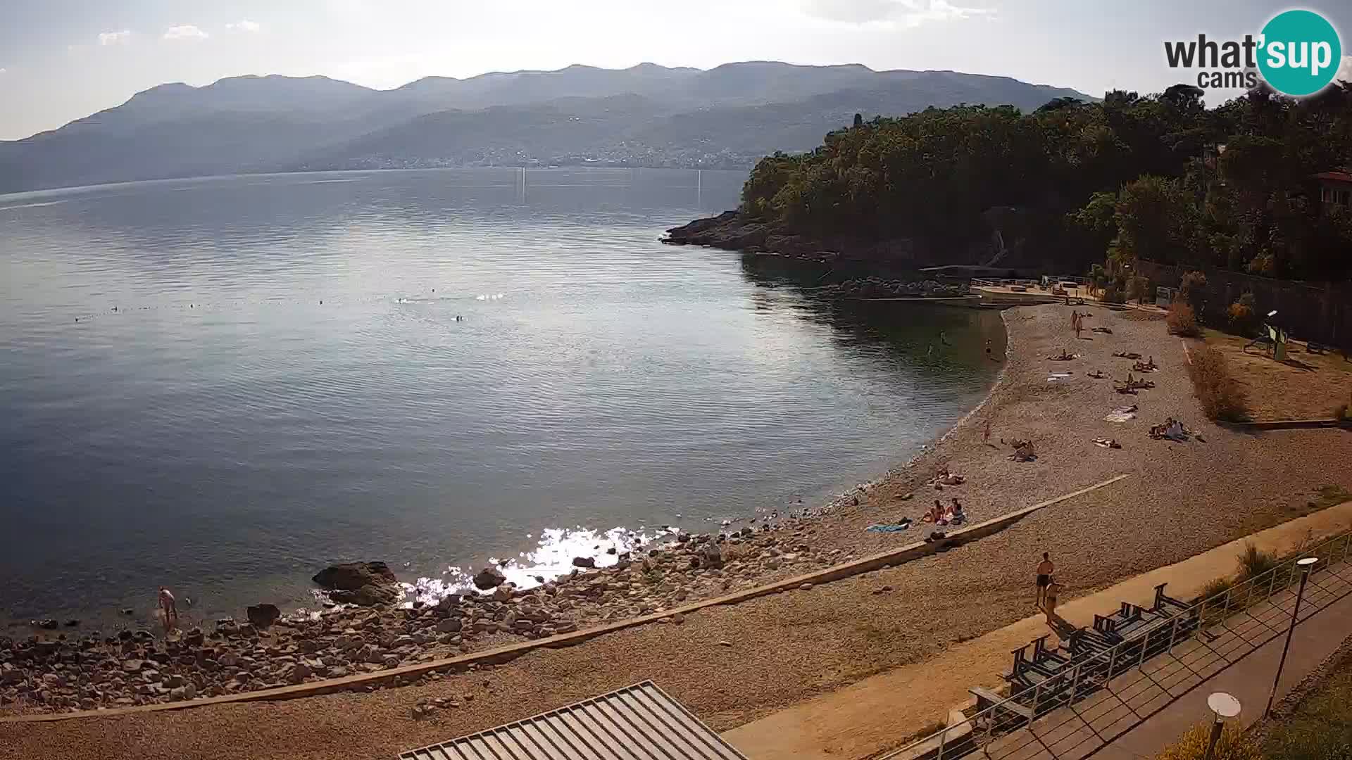 Rijeka Live webcam piscinas de playa Kantrida