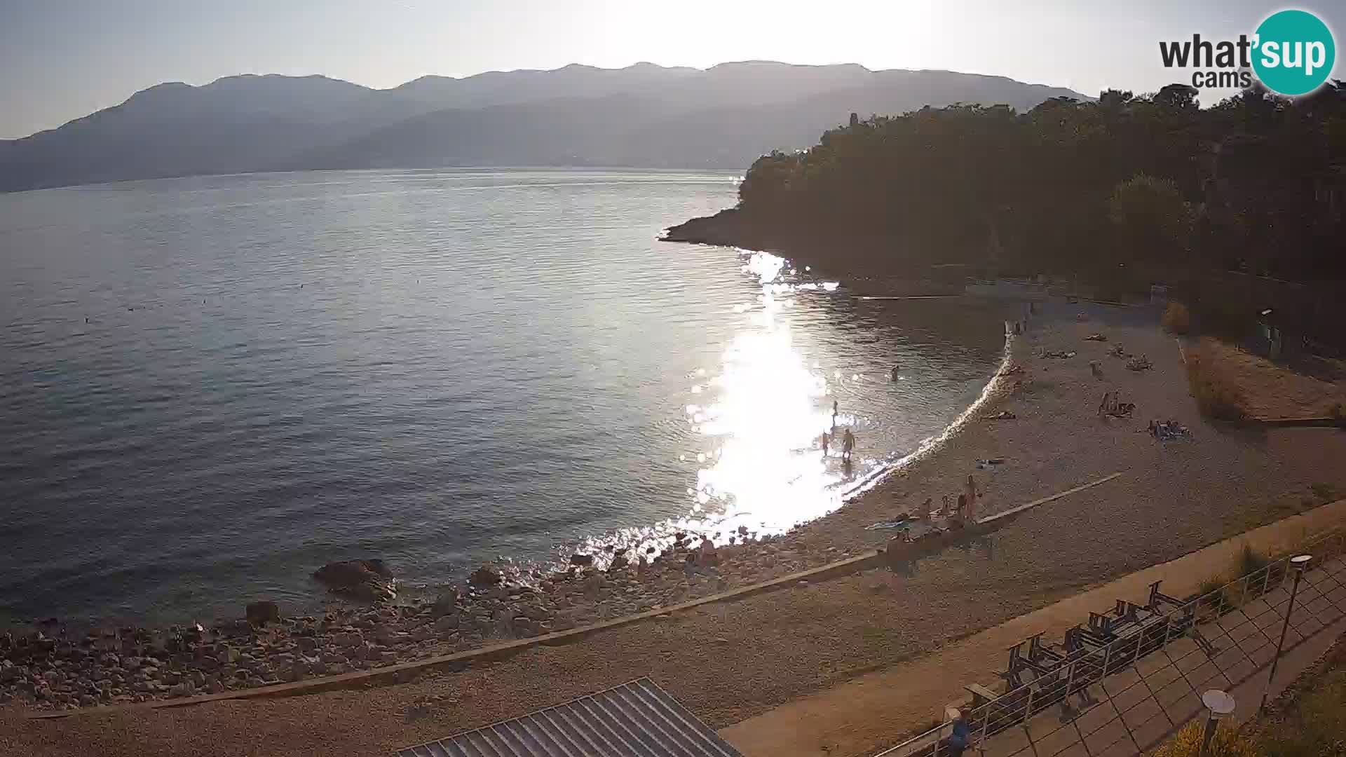 LIVE Webcam Rijeka beach Swimming pools Kantrida