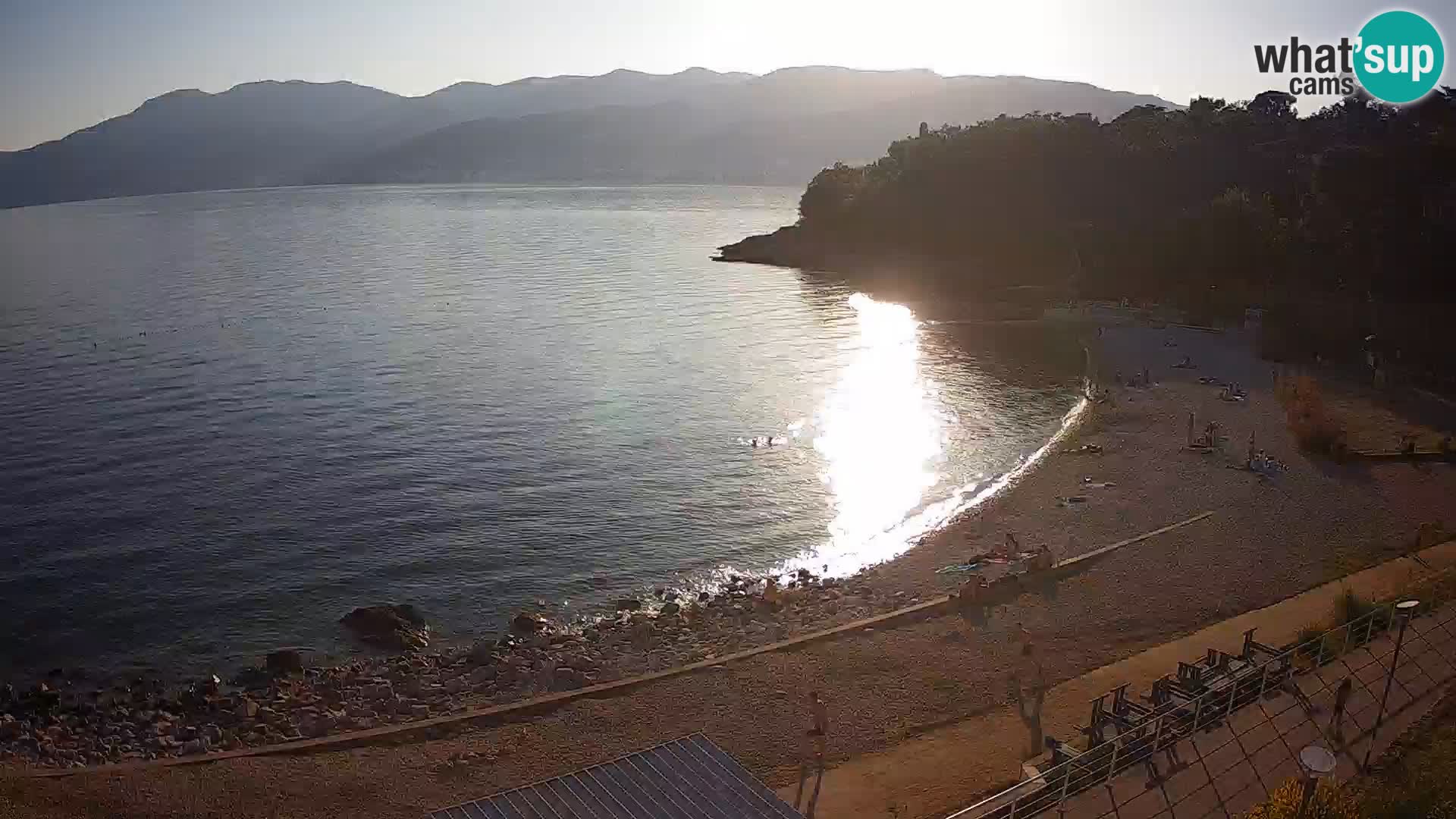 LIVE Webcam Rijeka beach Swimming pools Kantrida
