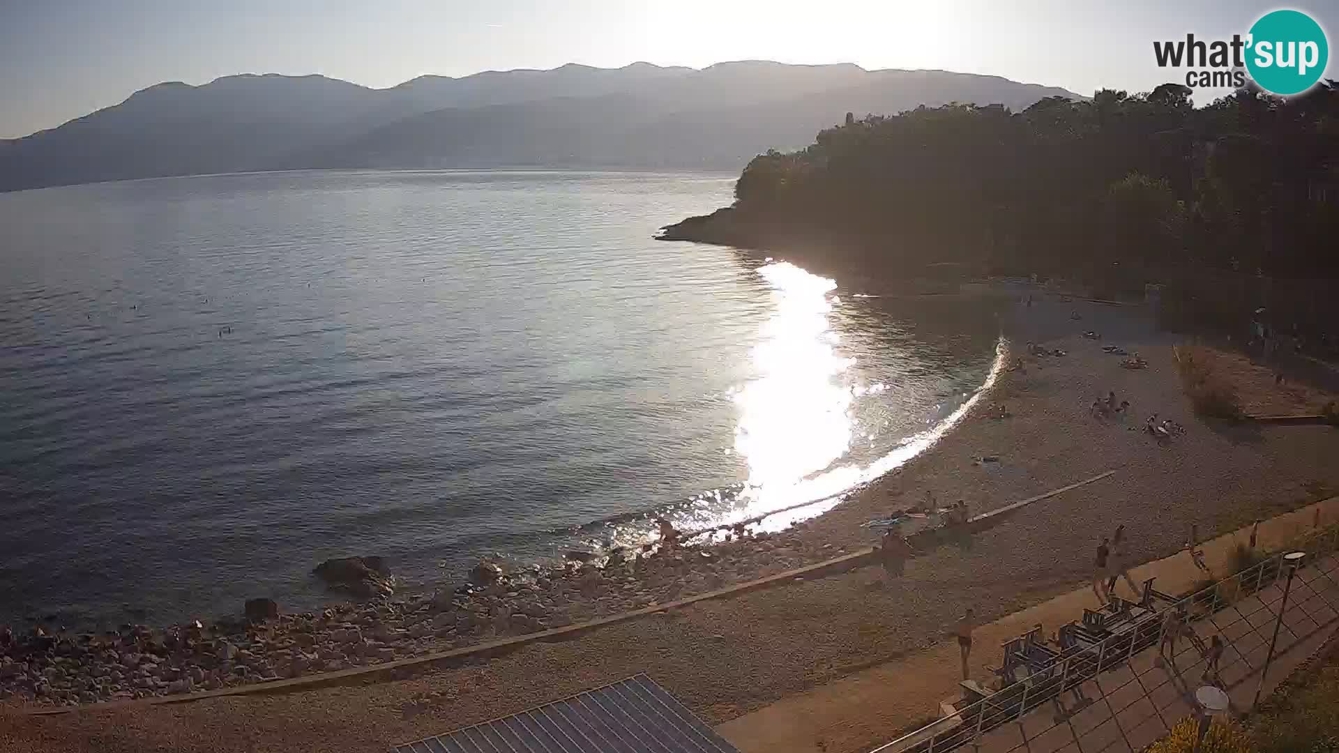 LIVE Webcam Rijeka beach Swimming pools Kantrida