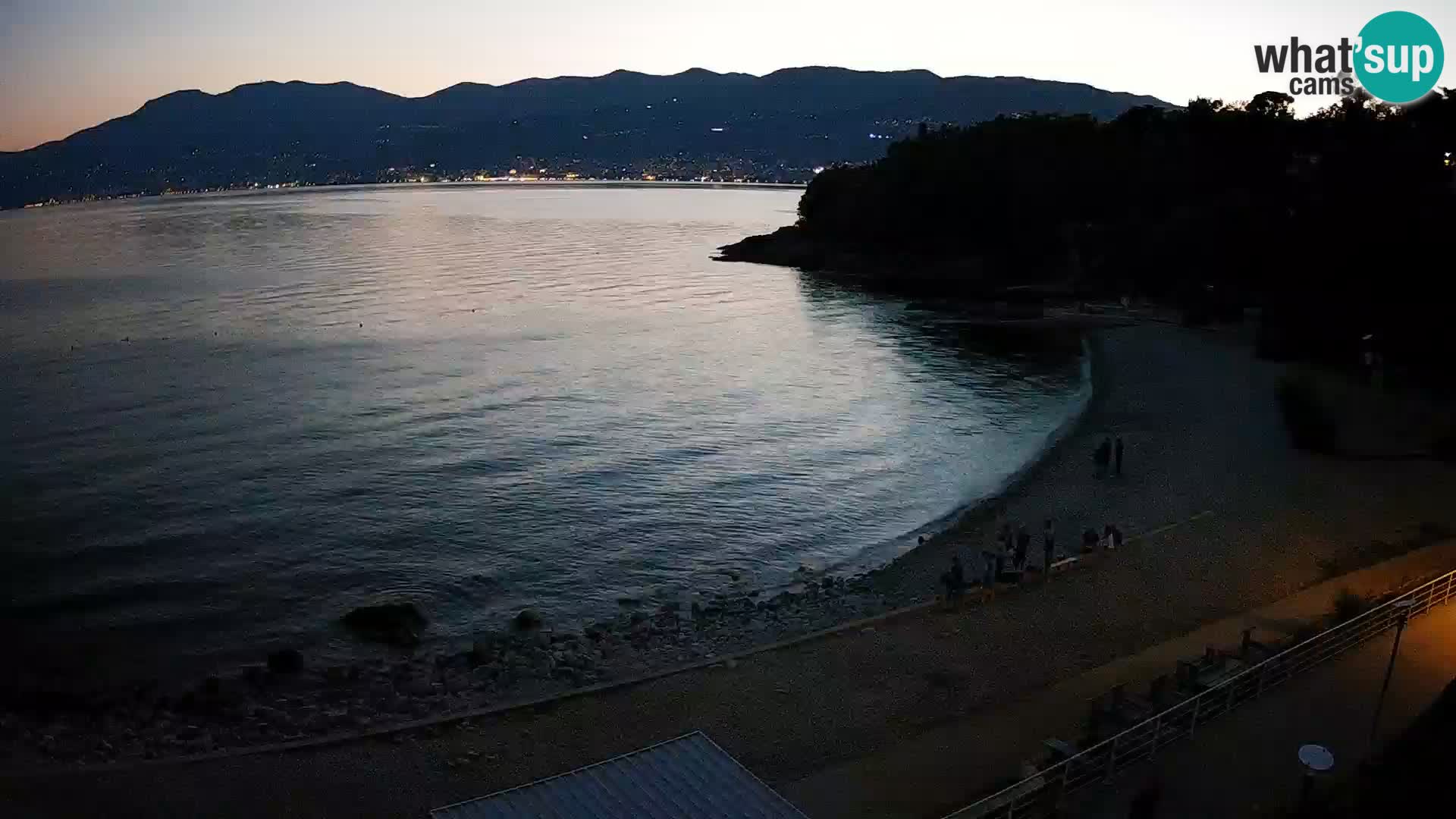 LIVE Webcam Rijeka beach Swimming pools Kantrida