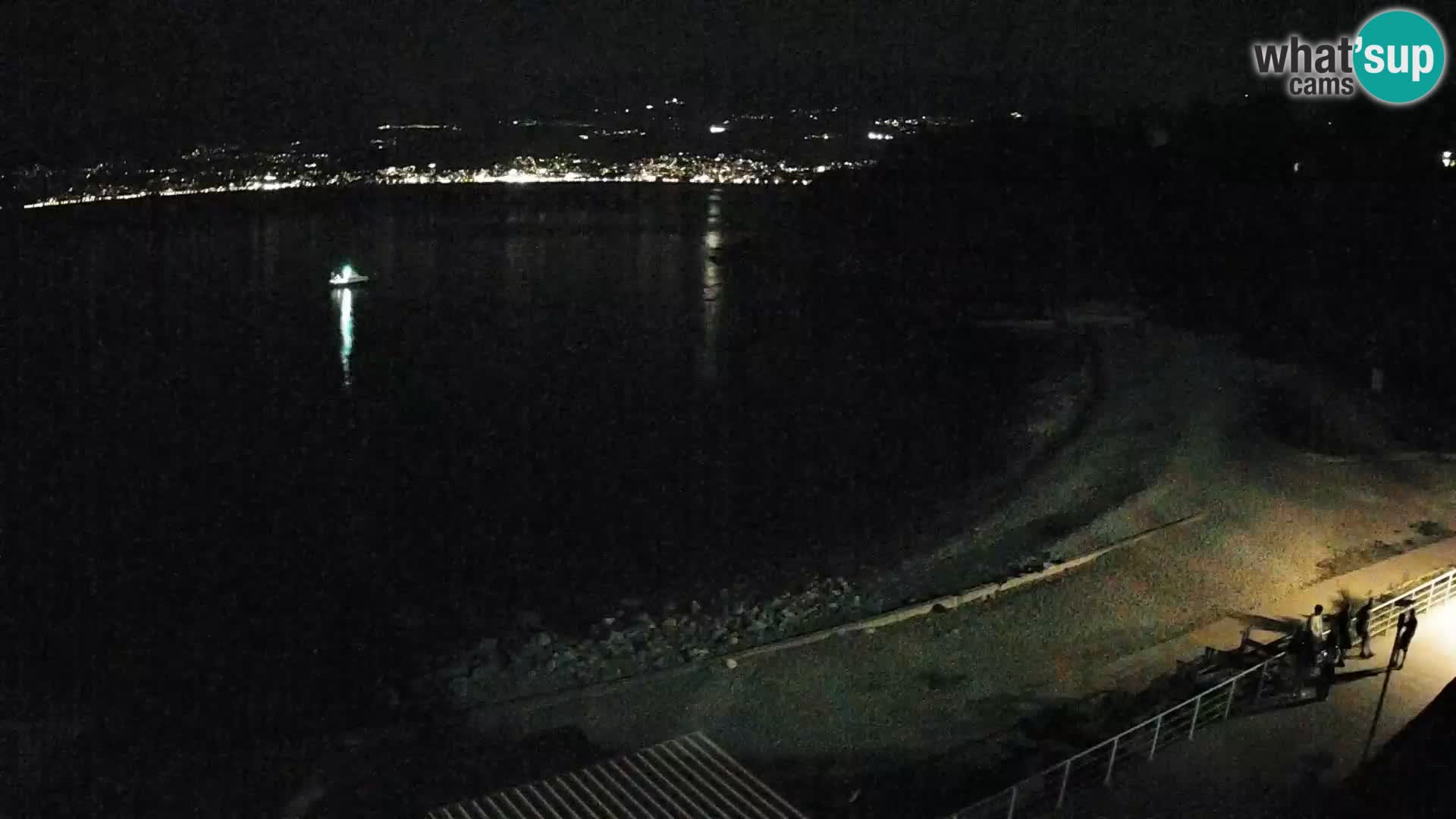 LIVE Webcam Rijeka beach Swimming pools Kantrida