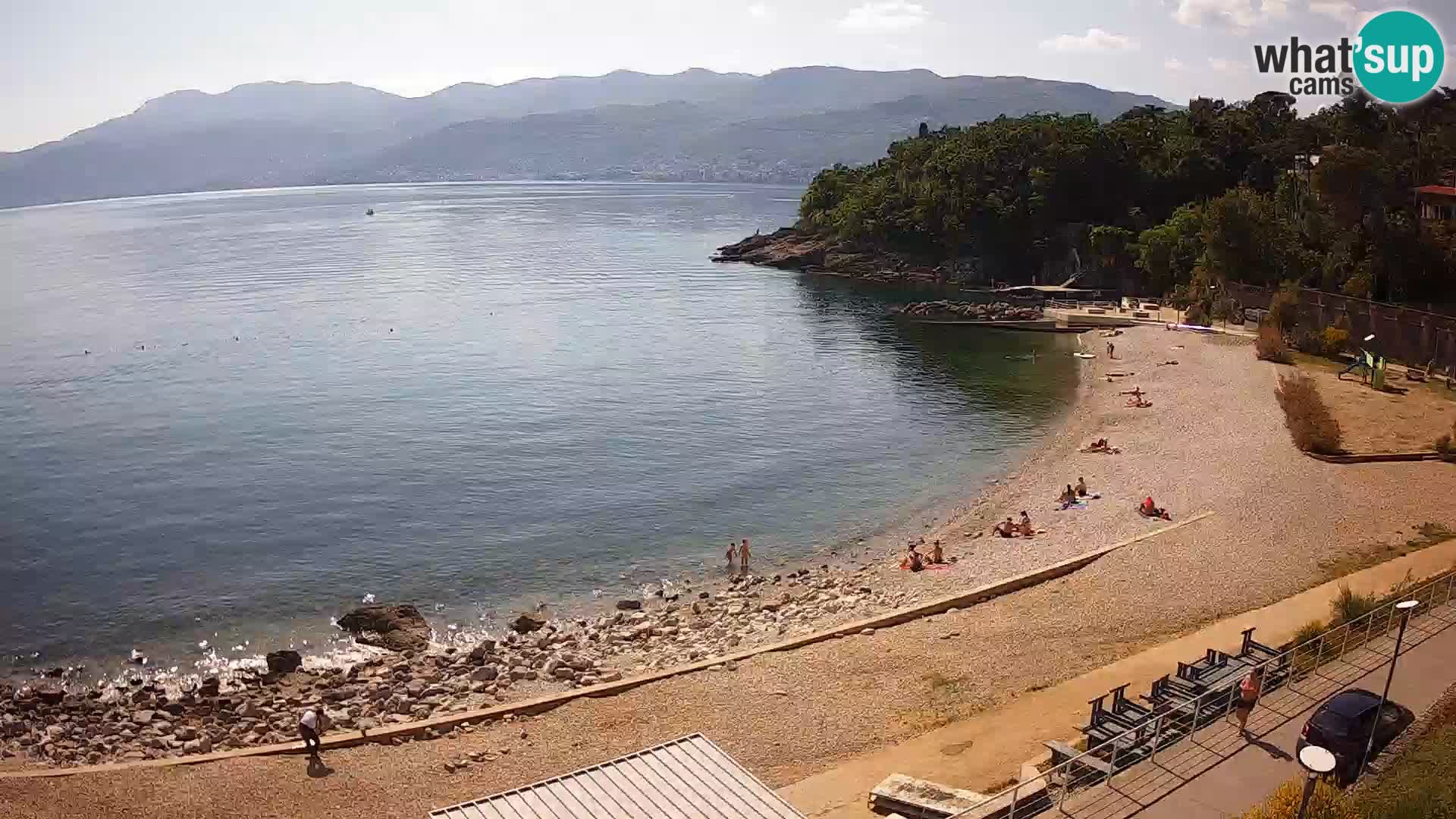 Rijeka Live webcam piscinas de playa Kantrida