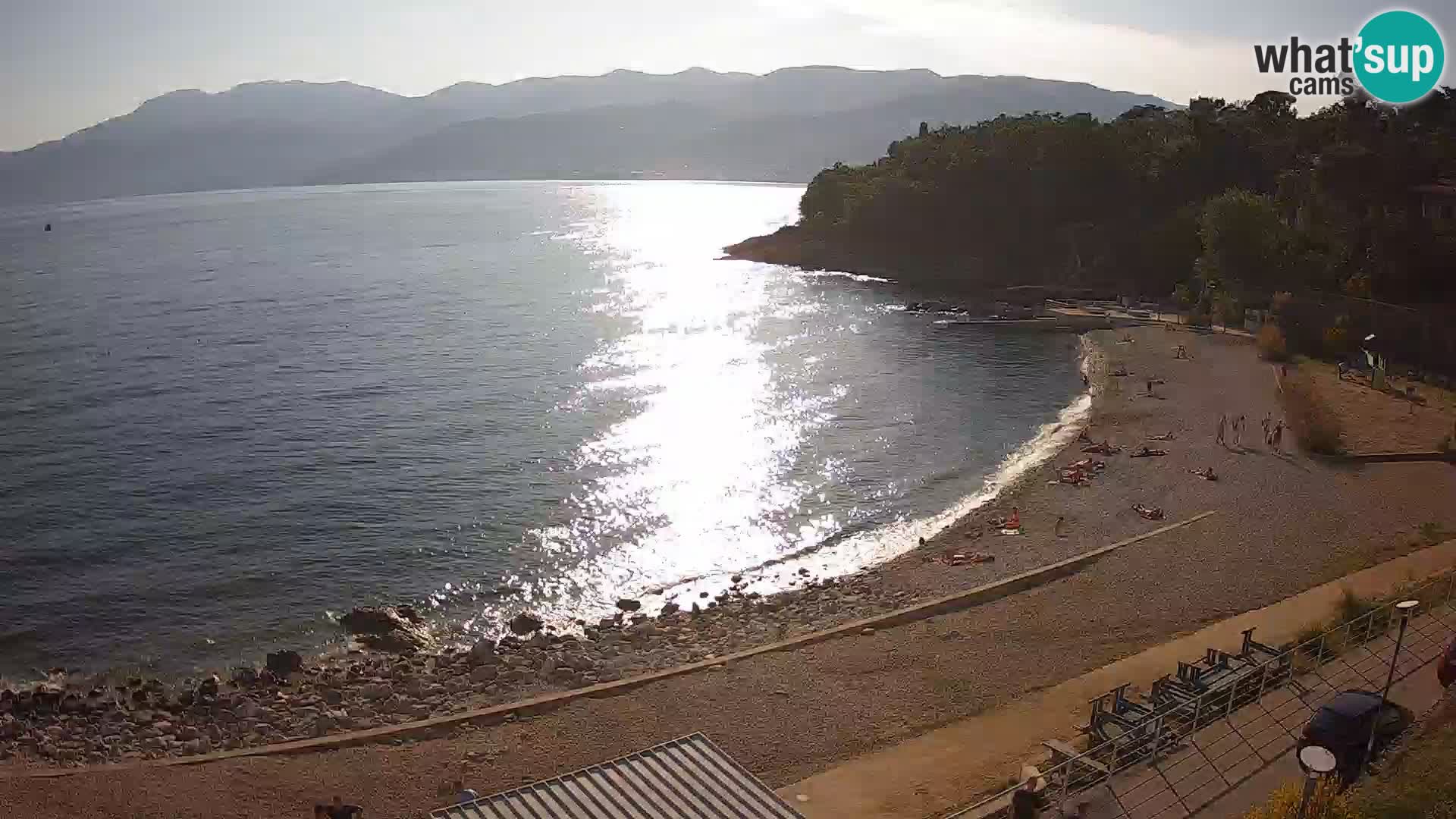 LIVE Webcam Rijeka beach Swimming pools Kantrida