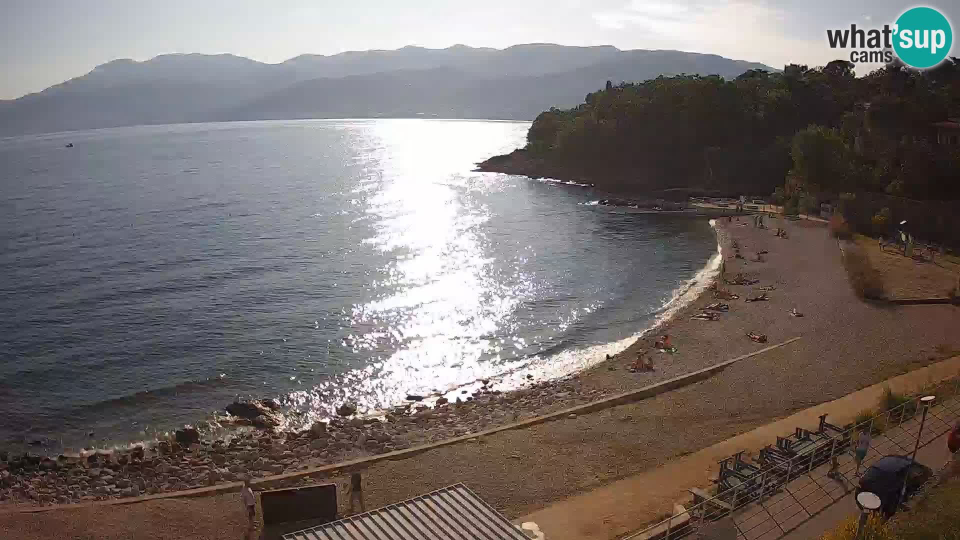 LIVE Webcam Rijeka beach Swimming pools Kantrida