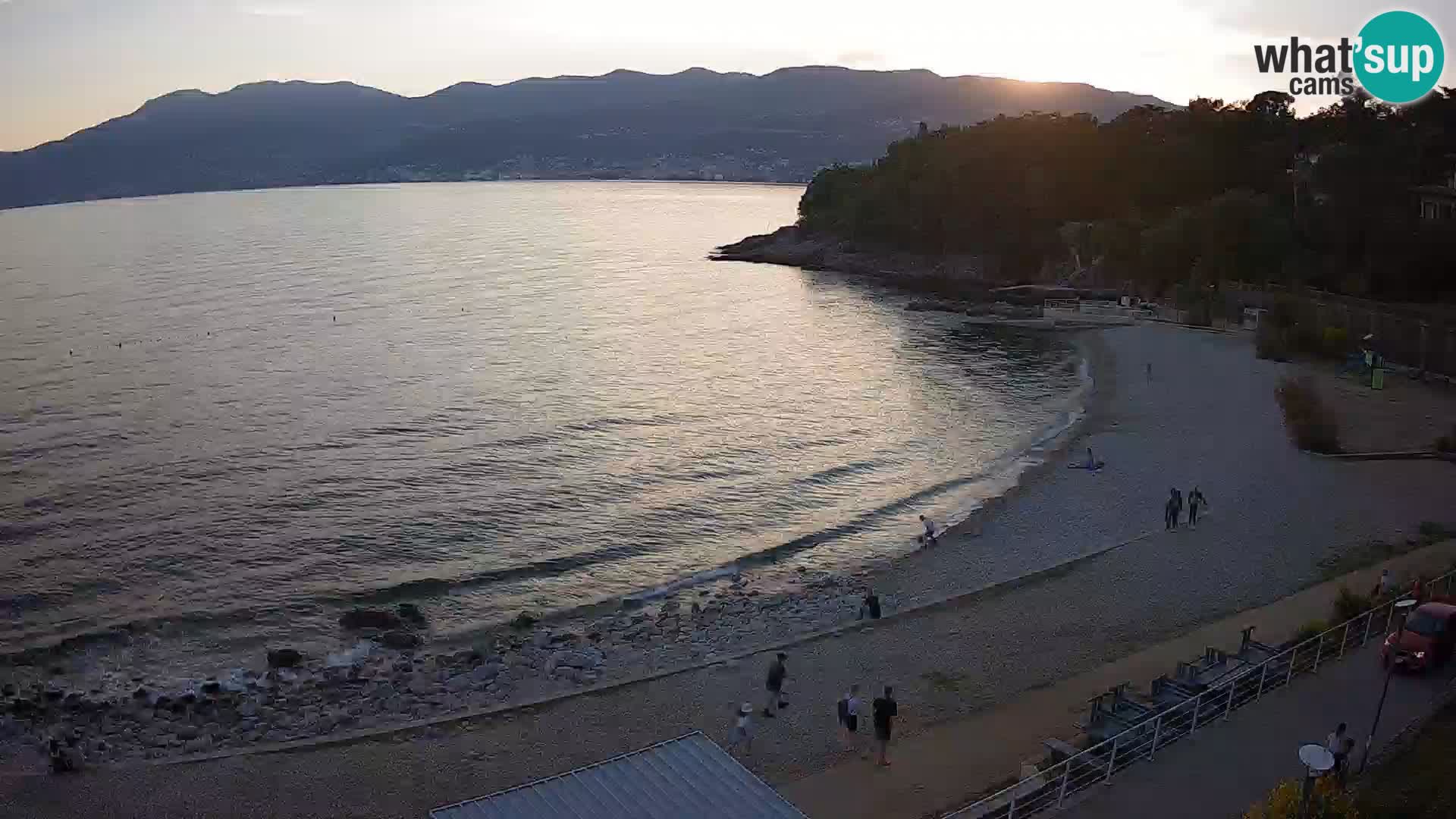 Rijeka Live webcam piscinas de playa Kantrida