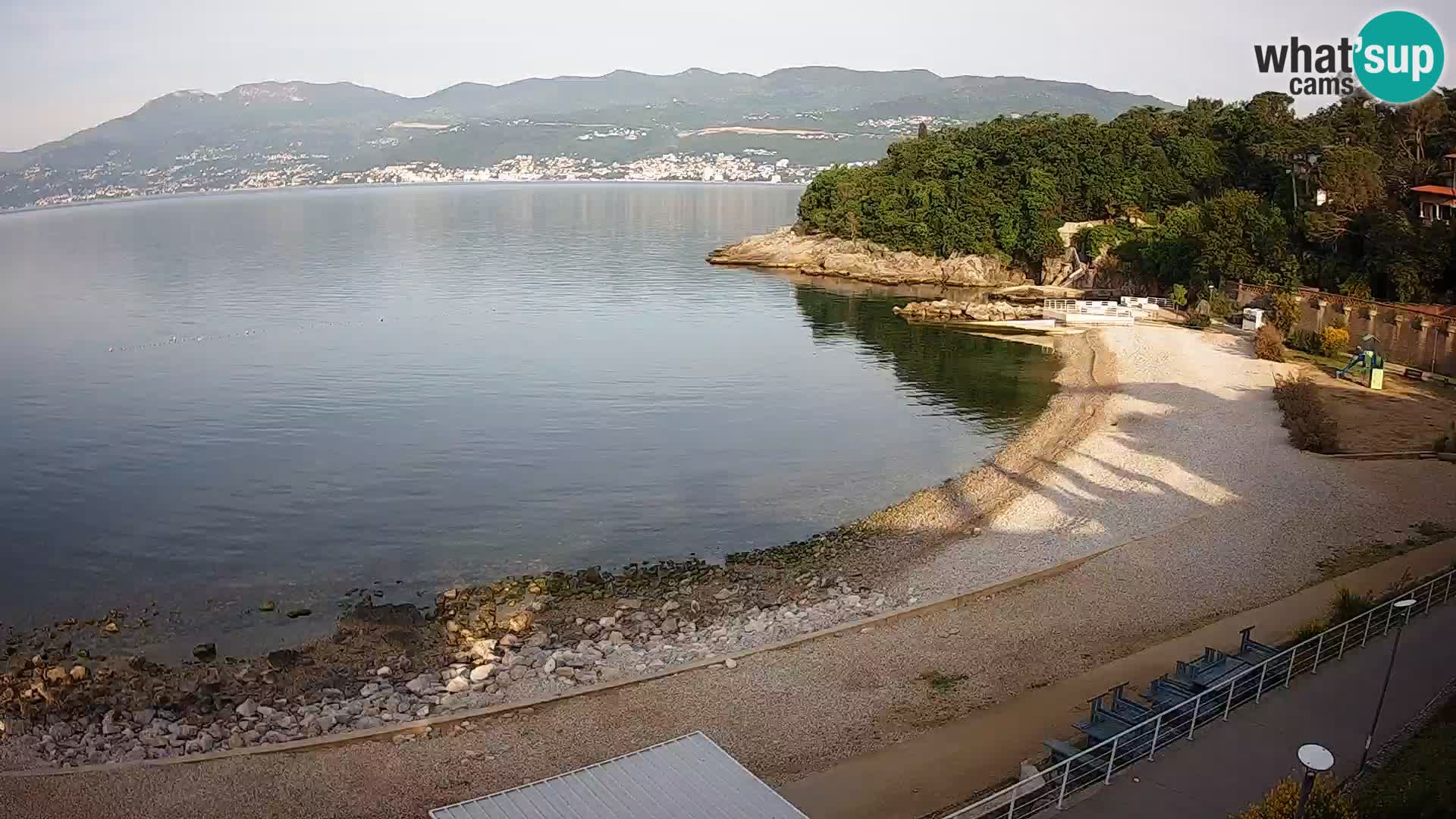 LIVE Webcam Fiume spiaggia piscine Kantrida