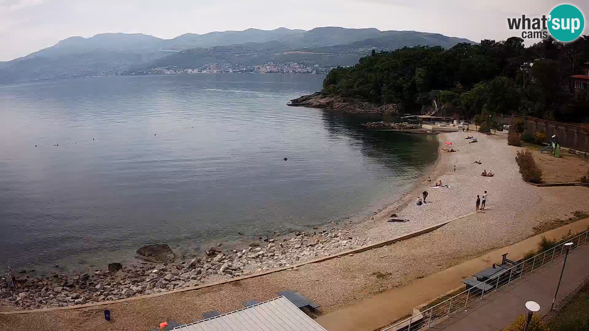 LIVE Webcam Fiume spiaggia piscine Kantrida