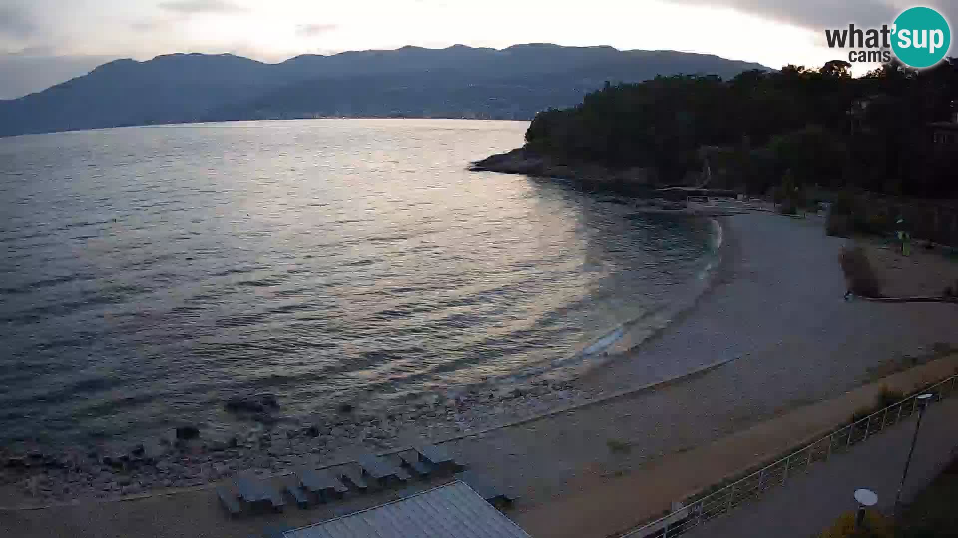 LIVE Webcam Rijeka beach Swimming pools Kantrida