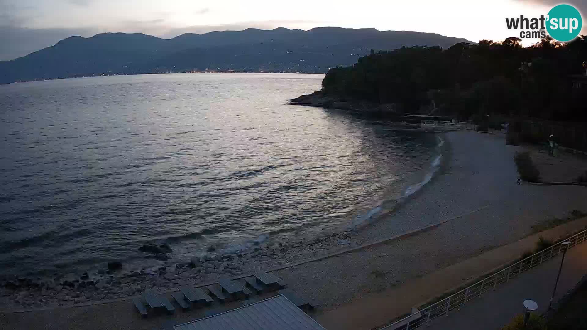 LIVE Webcam Rijeka beach Swimming pools Kantrida