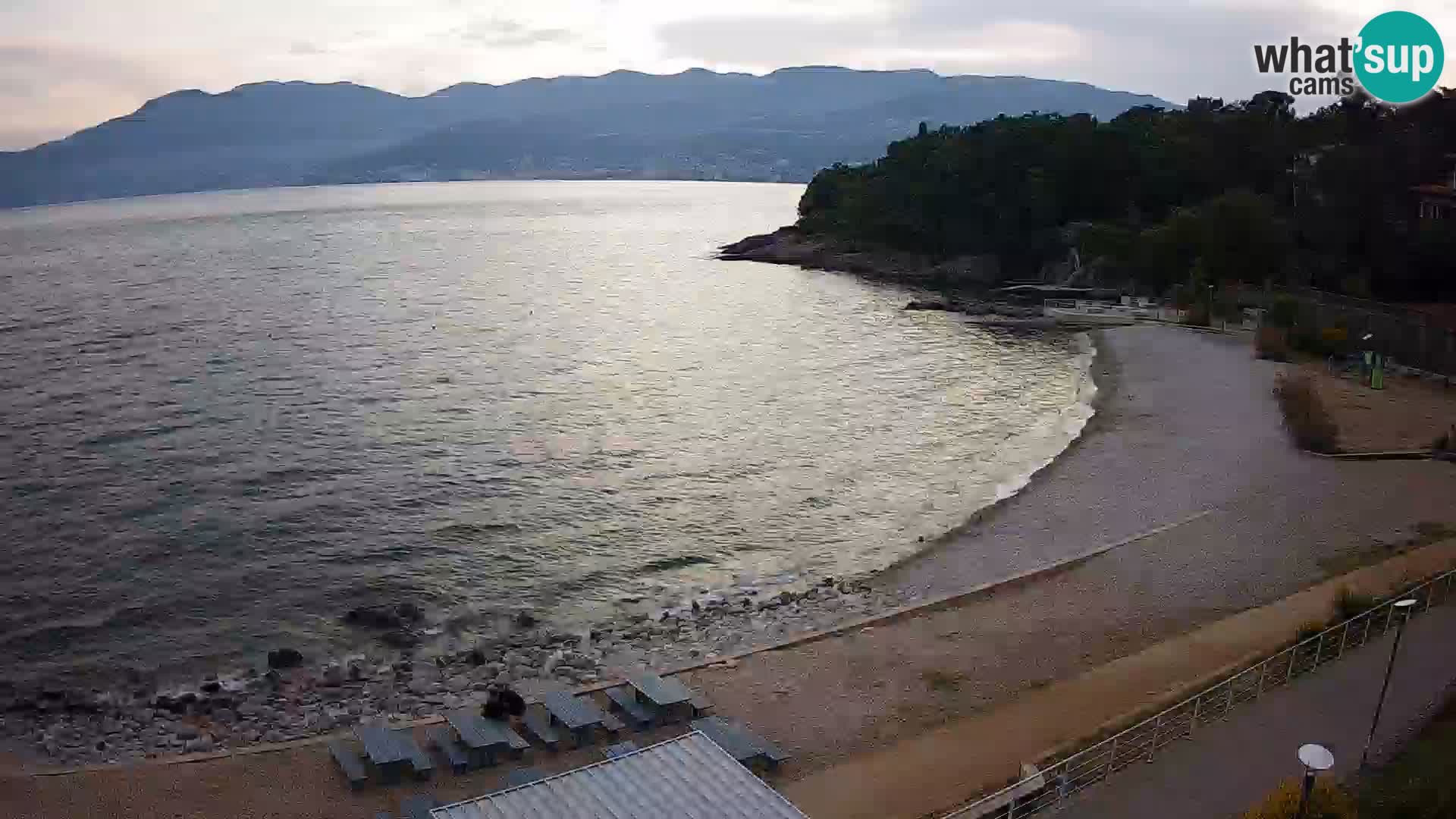 LIVE Webcam Rijeka beach Swimming pools Kantrida