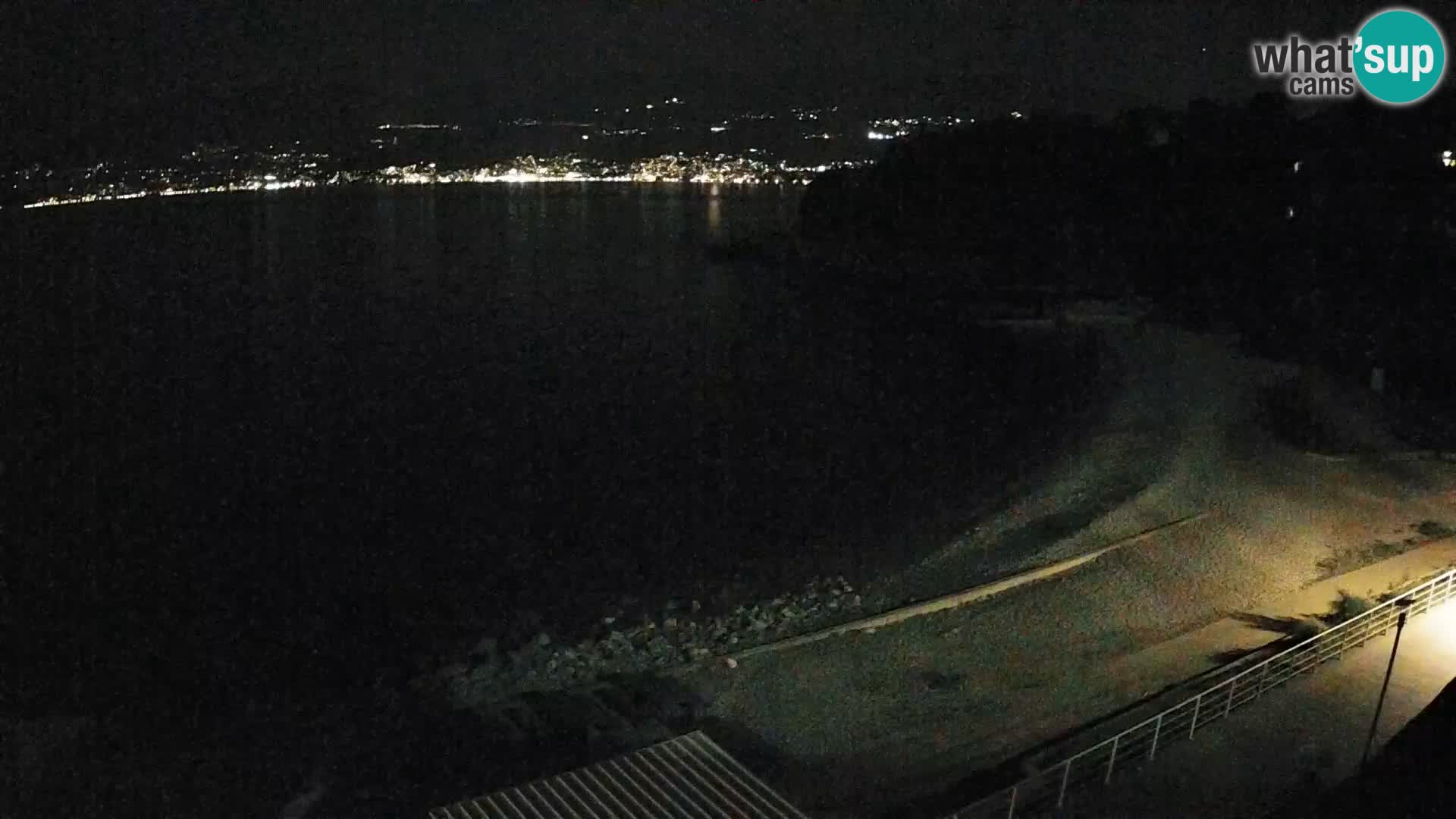LIVE Webcam Rijeka beach Swimming pools Kantrida