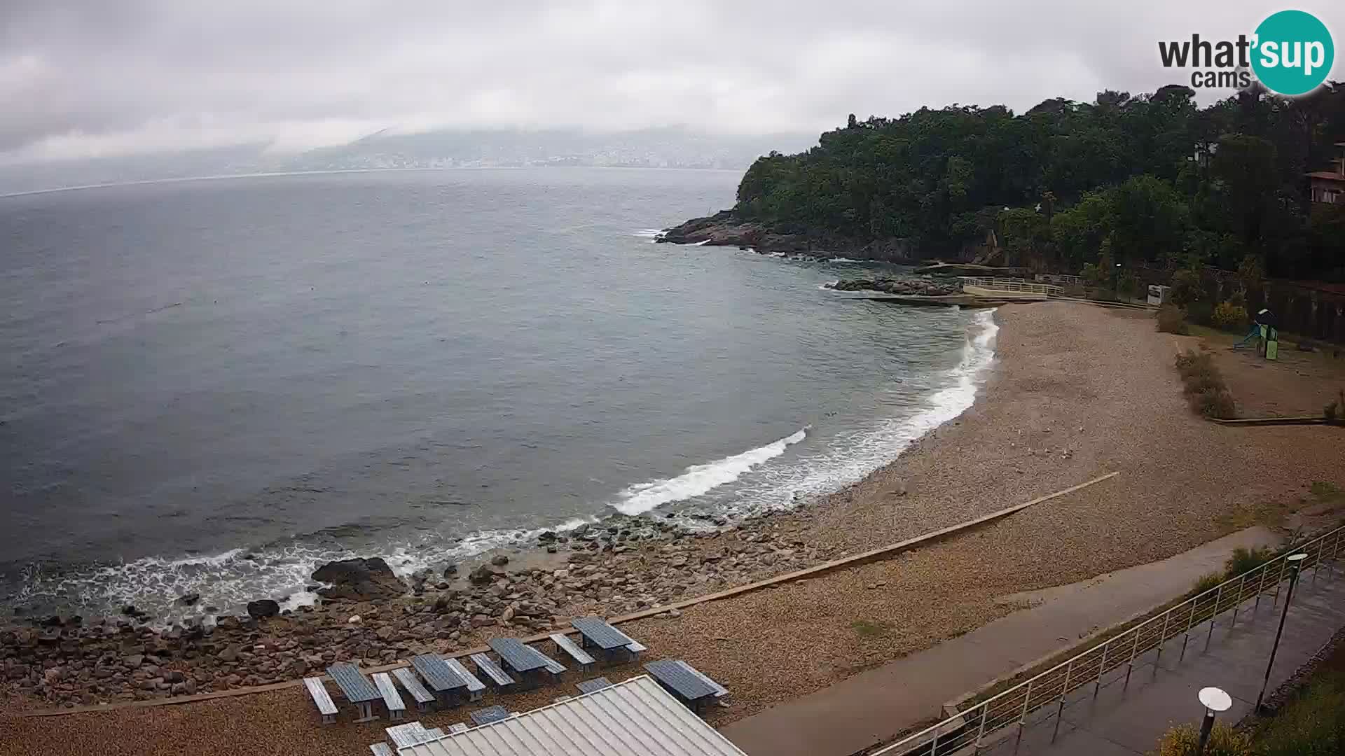 Rijeka Live webcam piscinas de playa Kantrida