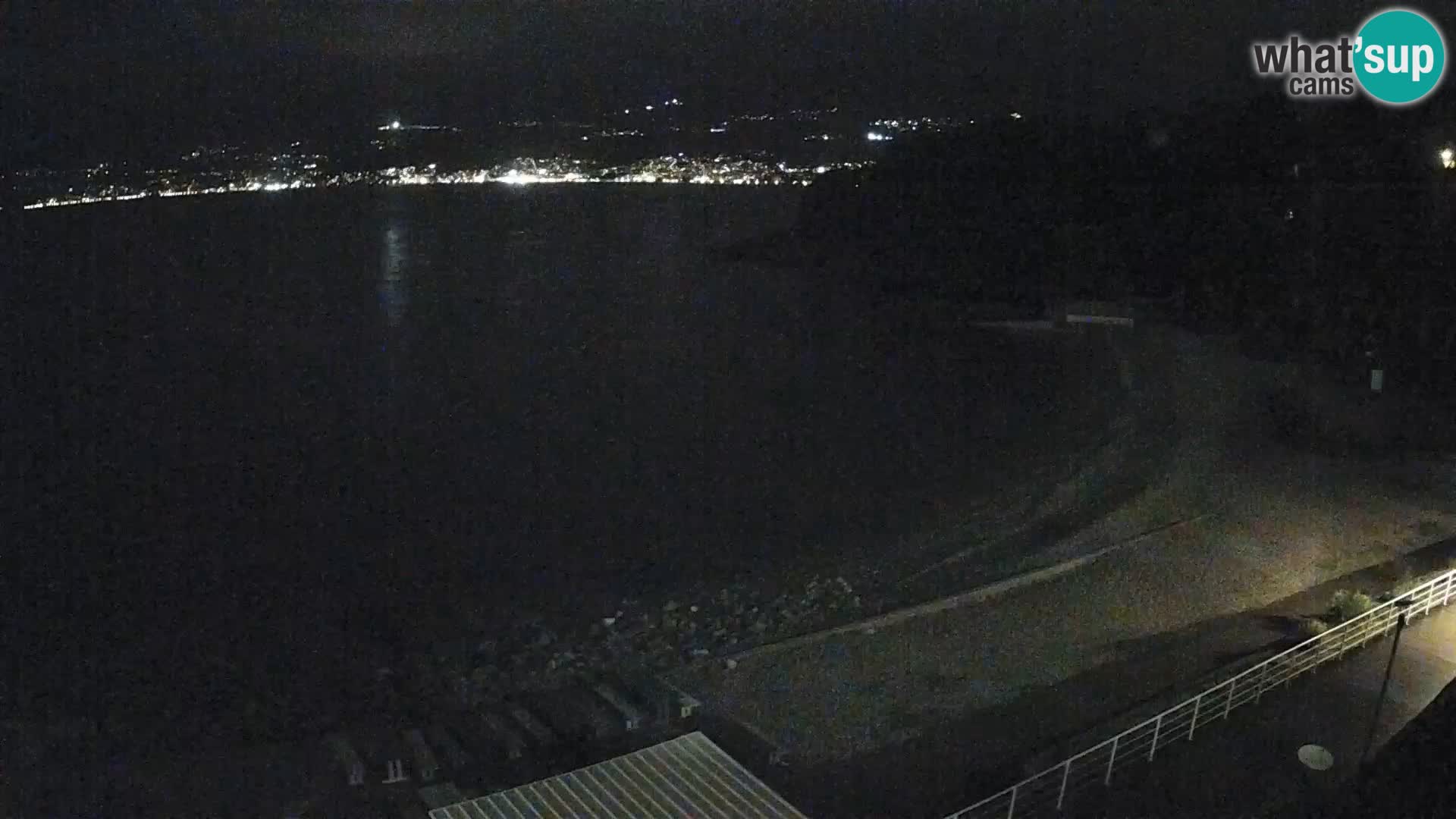 Rijeka web kamera plaža pri Bazenih Kantrida