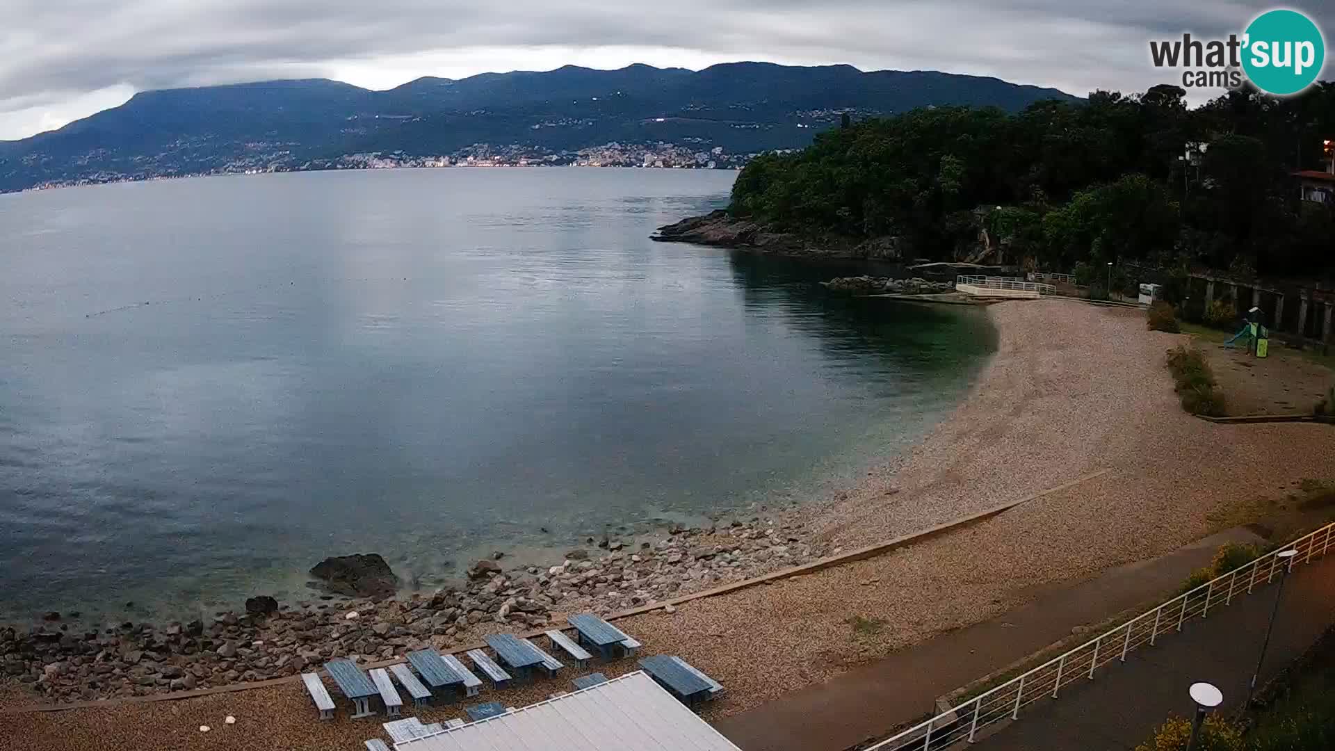 Rijeka Live webcam piscinas de playa Kantrida