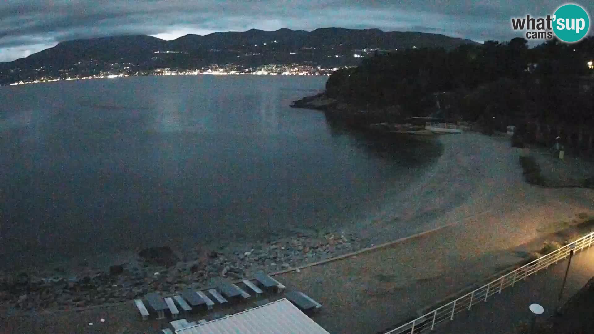 LIVE Webcam Rijeka beach Swimming pools Kantrida