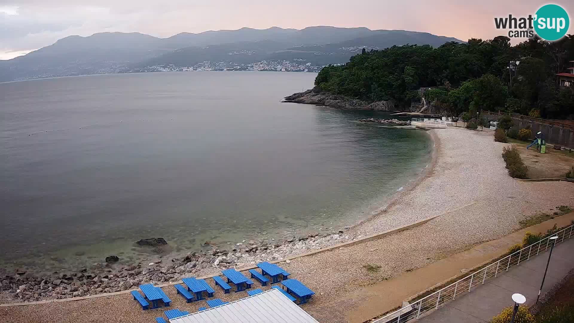 Rijeka Live webcam piscinas de playa Kantrida
