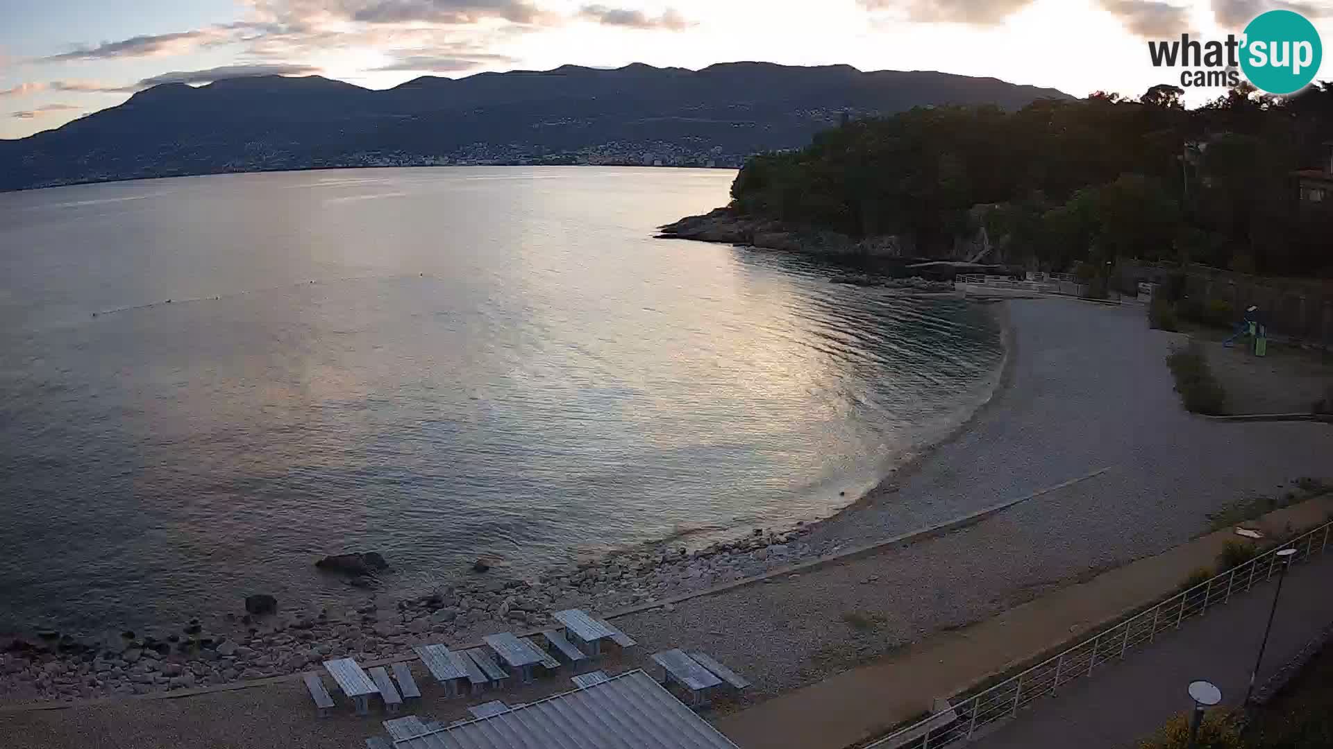 LIVE Webcam Fiume spiaggia piscine Kantrida