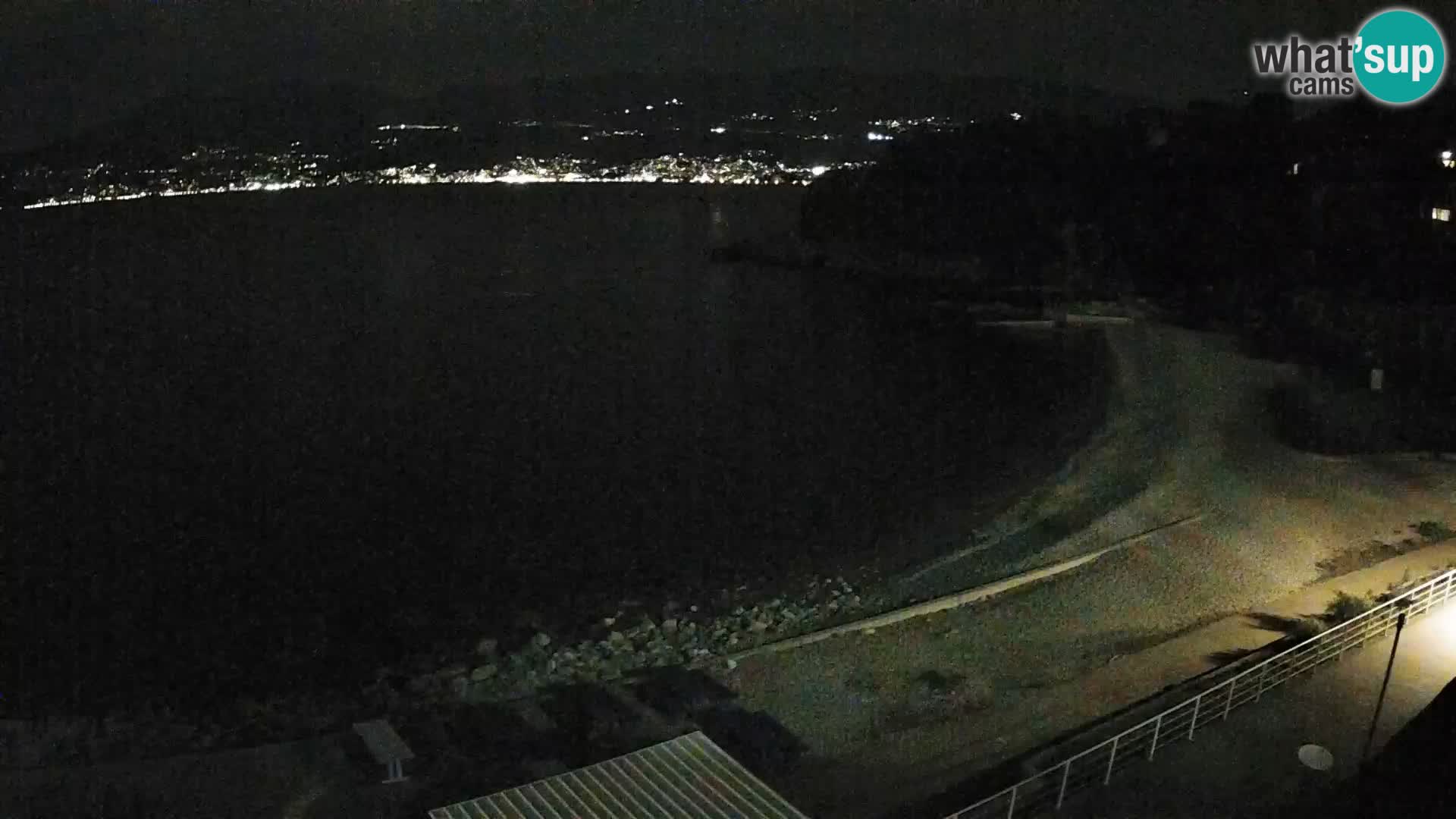 Rijeka web kamera plaža pri Bazenih Kantrida