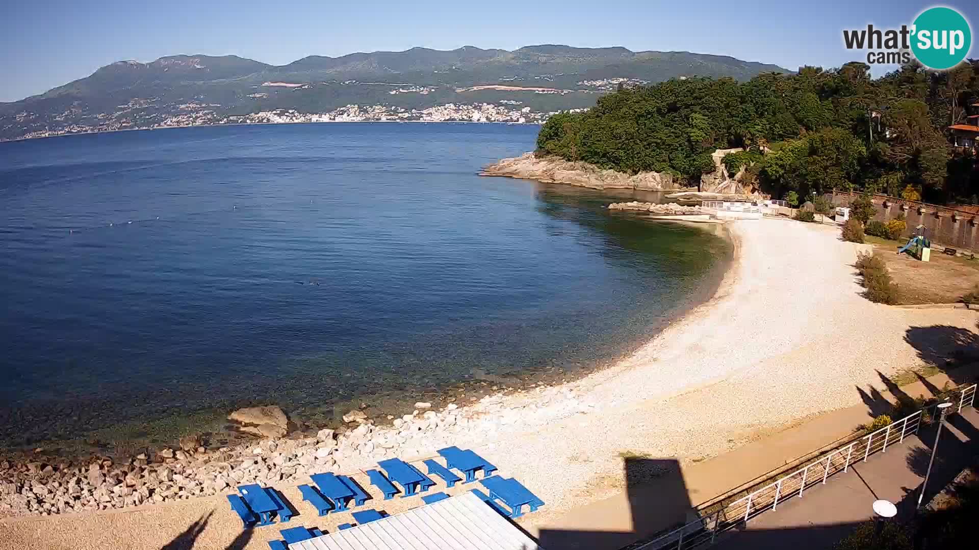 Rijeka Live webcam piscinas de playa Kantrida