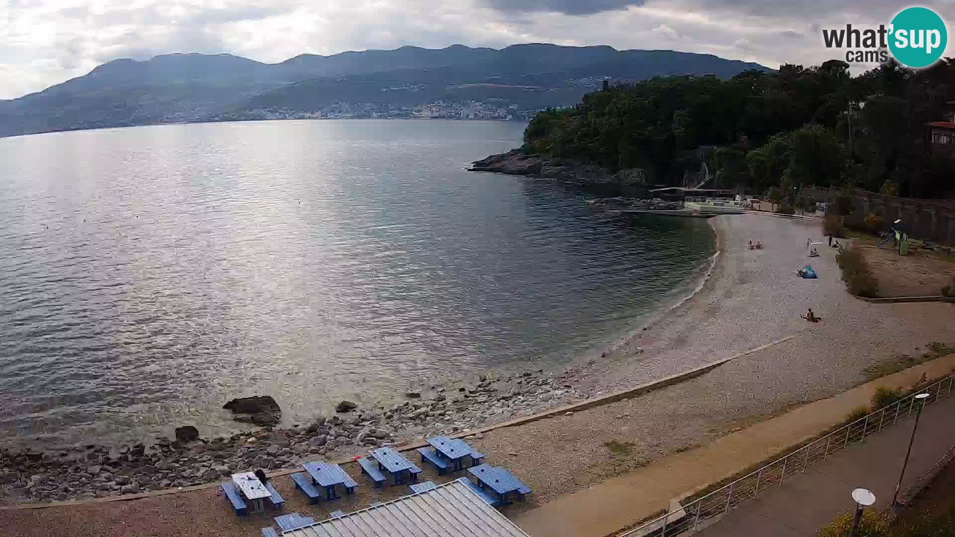 LIVE Webcam Fiume spiaggia piscine Kantrida