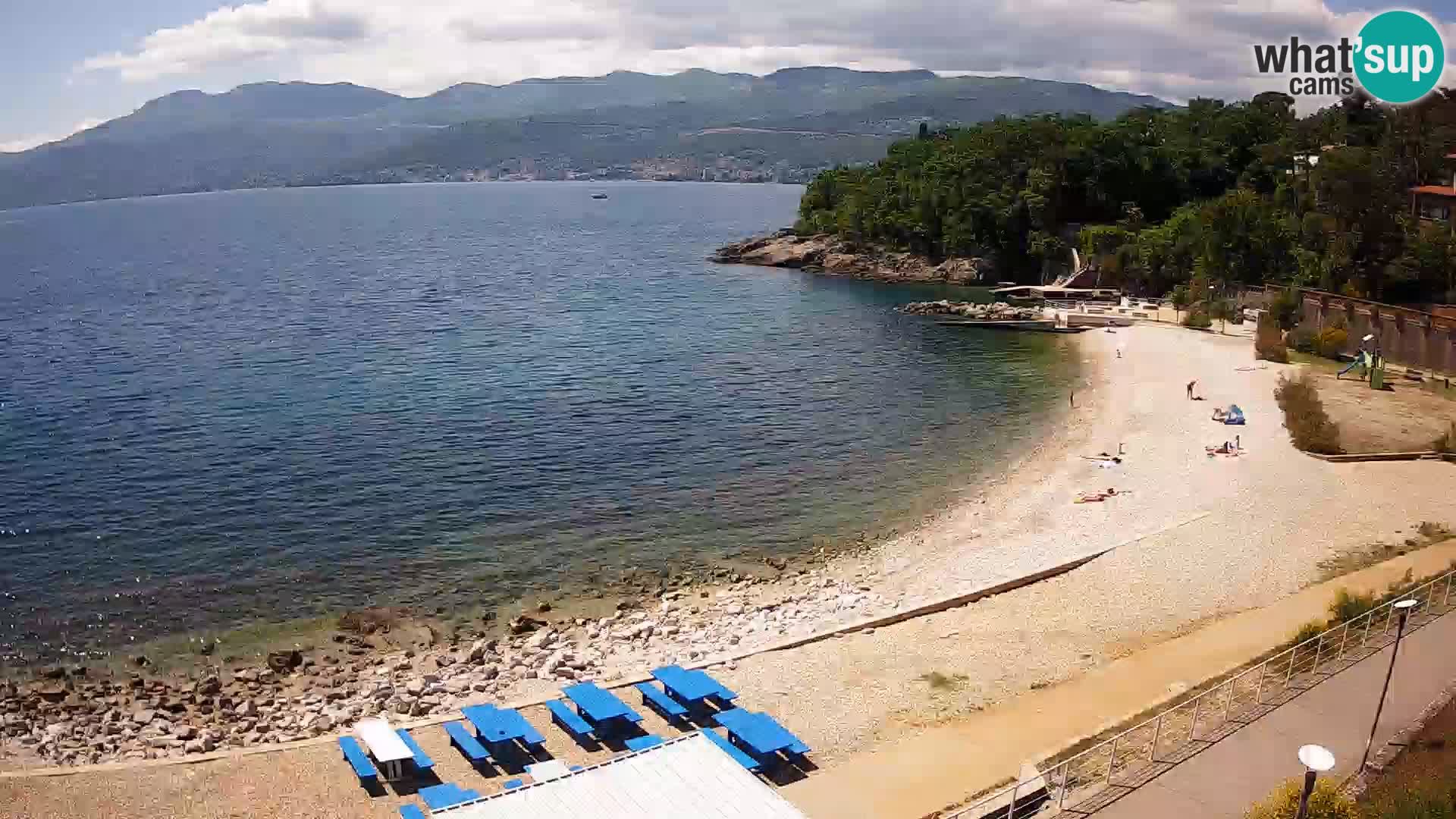 LIVE Webcam Rijeka beach Swimming pools Kantrida