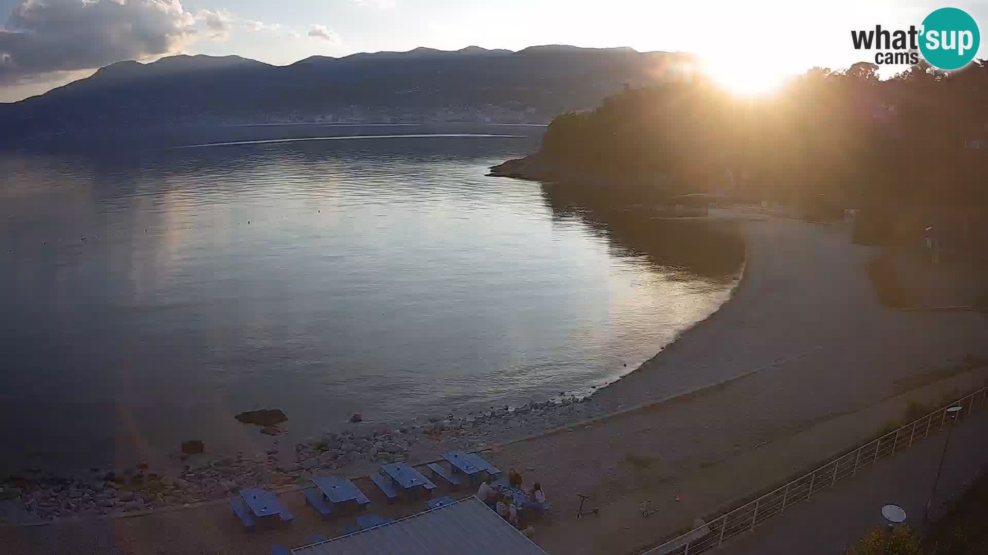 Rijeka Live webcam piscinas de playa Kantrida
