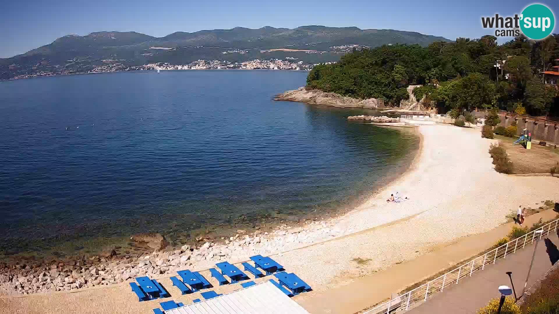 LIVE Webcam Fiume spiaggia piscine Kantrida