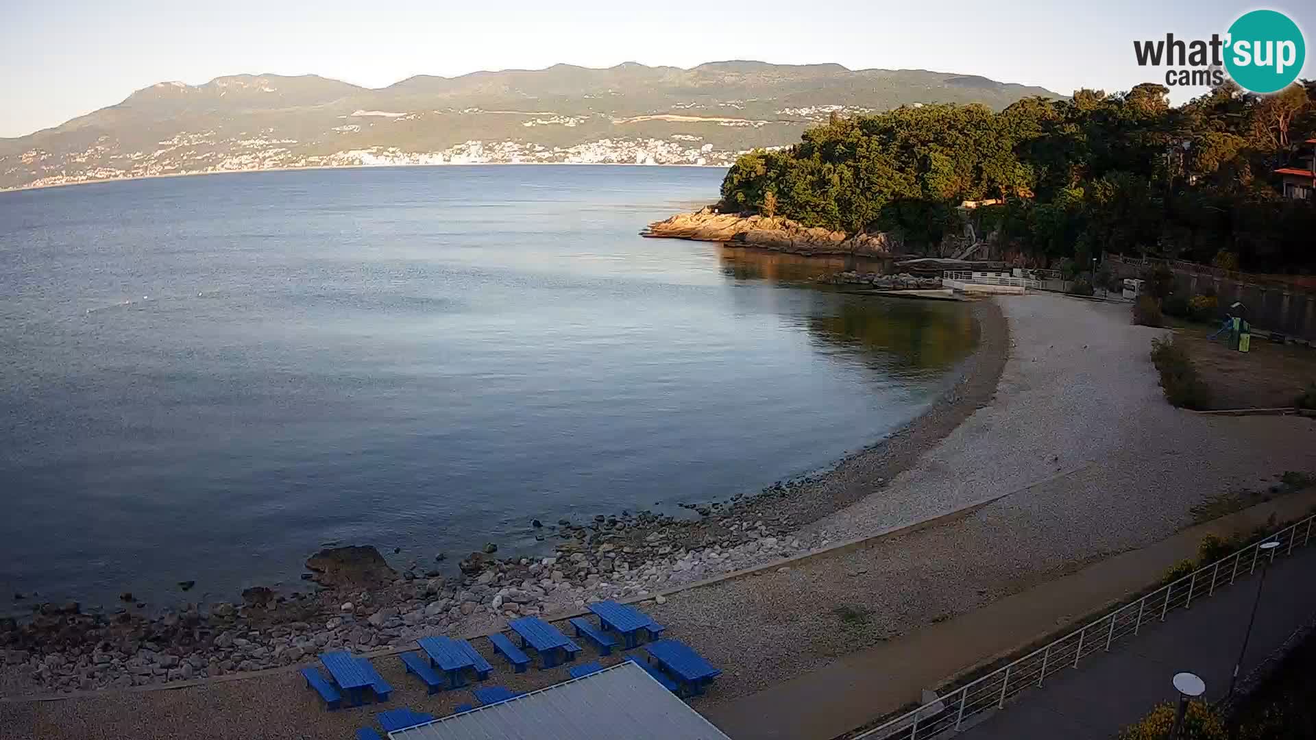 LIVE Webcam Fiume spiaggia piscine Kantrida