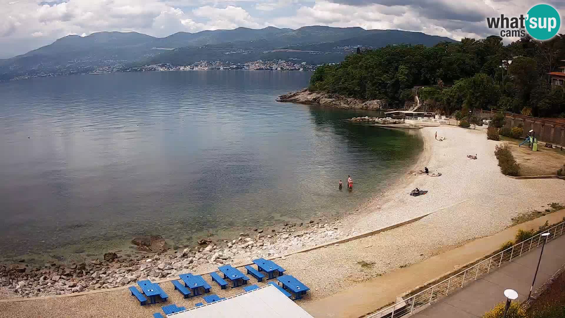 Rijeka Live webcam piscinas de playa Kantrida