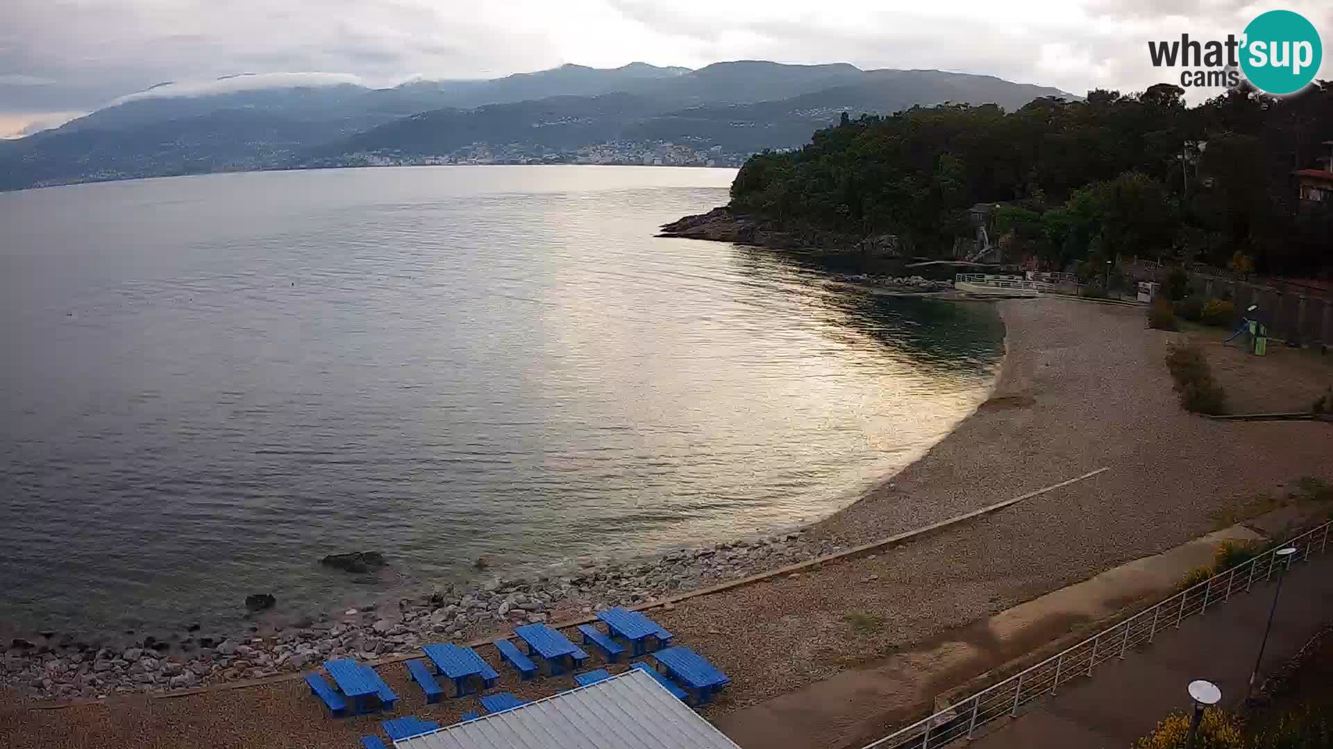 LIVE Webcam Fiume spiaggia piscine Kantrida