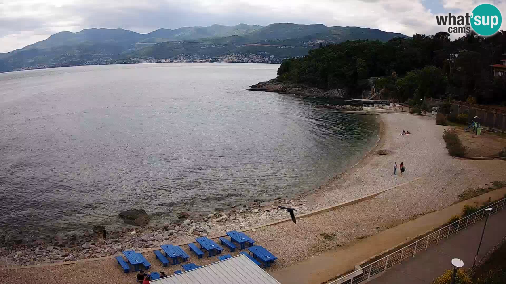 LIVE Webcam Fiume spiaggia piscine Kantrida