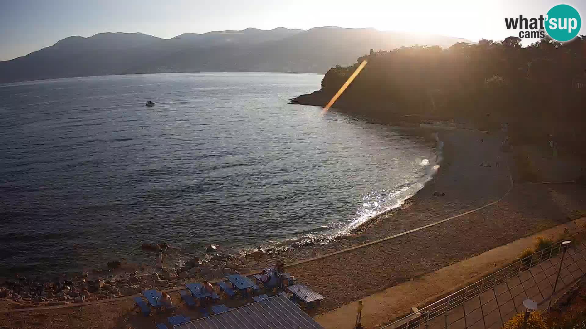 Reka Spletna kamera  plaža pri Bazenih Kantrida