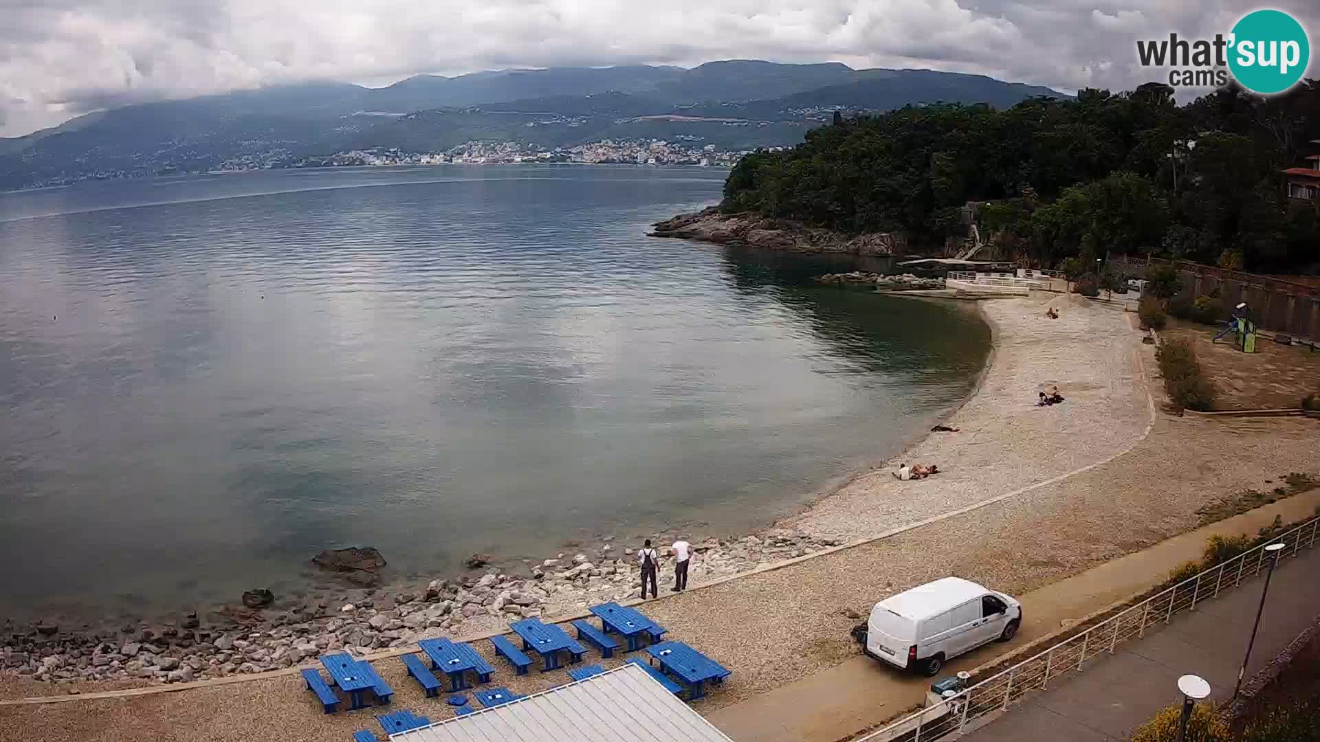 LIVE Webcam Fiume spiaggia piscine Kantrida
