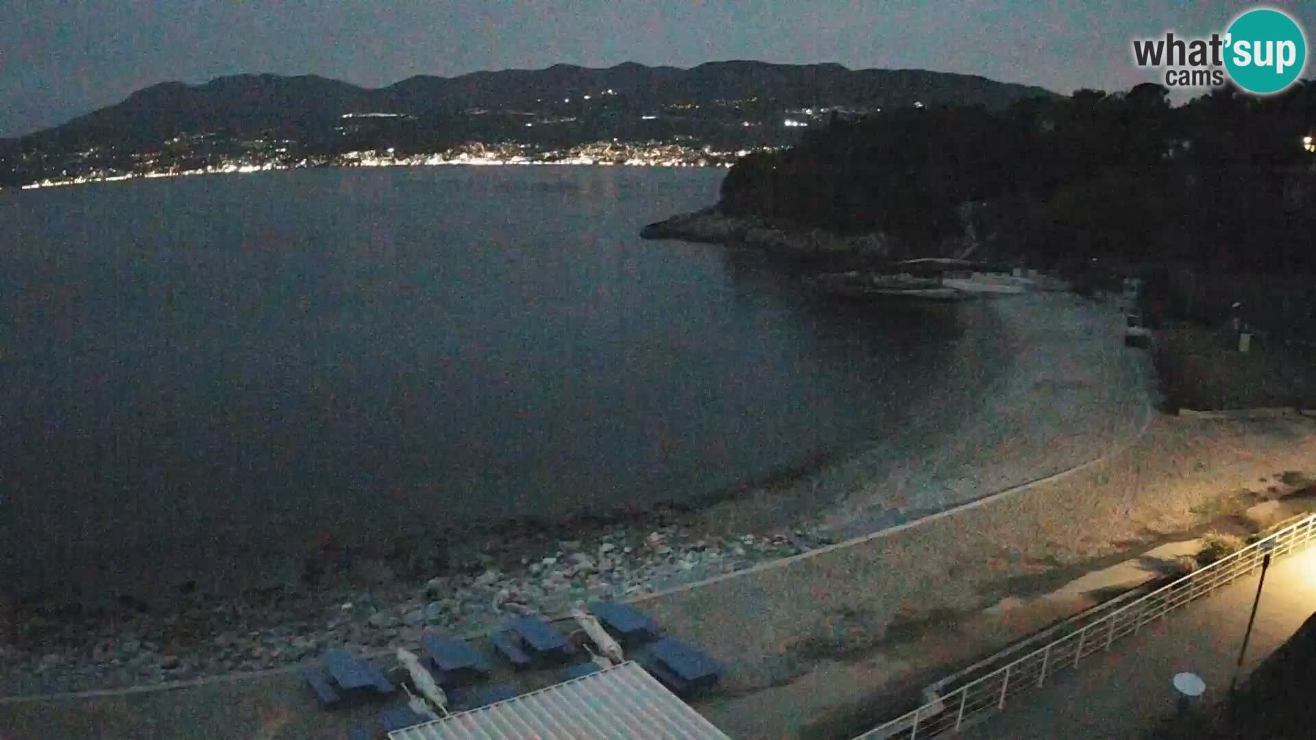 LIVE Webcam Rijeka beach Swimming pools Kantrida