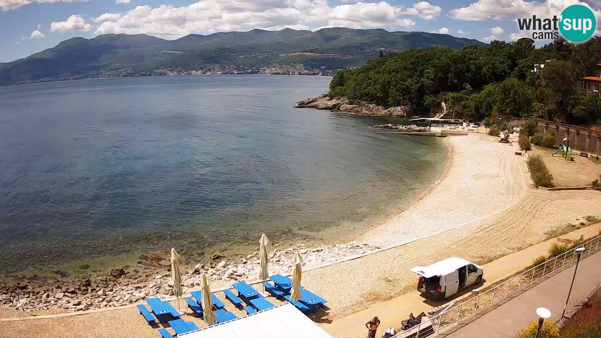 Rijeka Live webcam piscinas de playa Kantrida