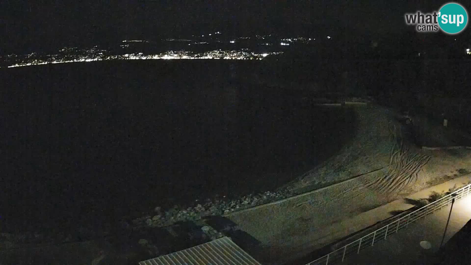 Reka Spletna kamera  plaža pri Bazenih Kantrida