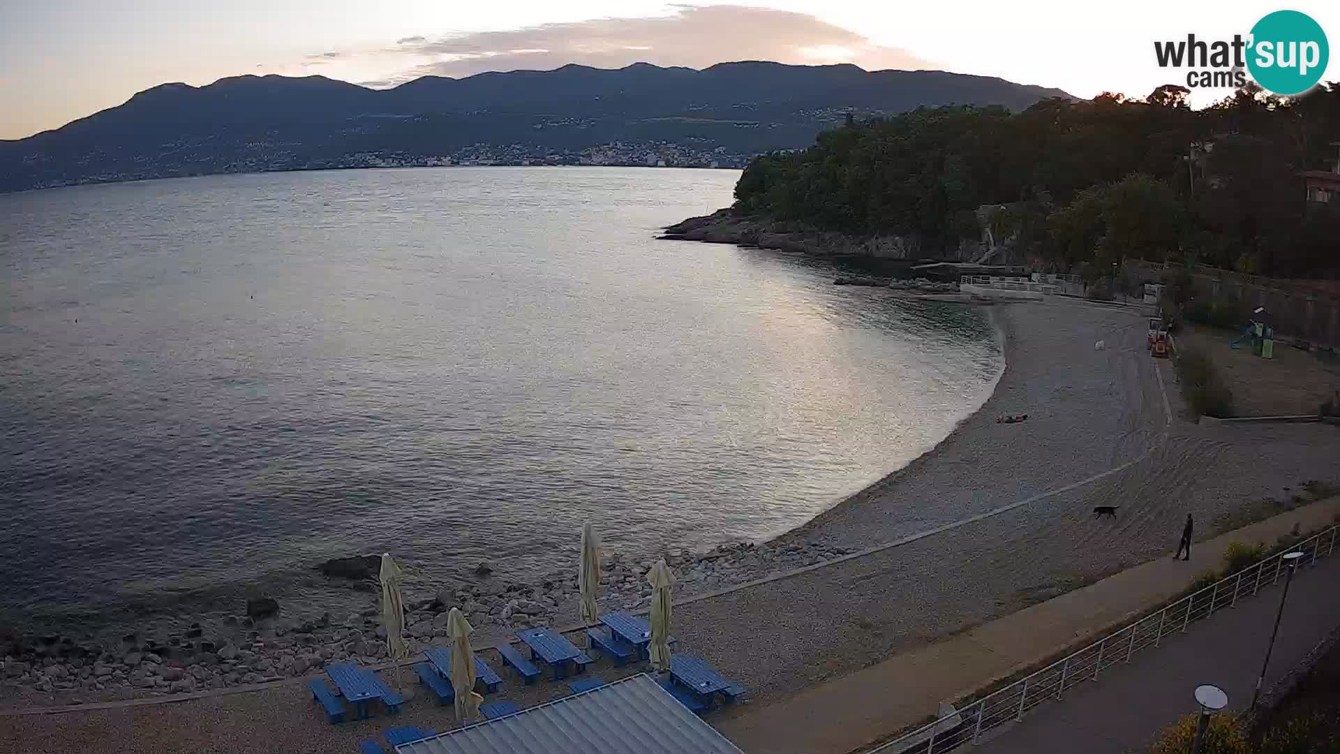 LIVE Webcam Fiume spiaggia piscine Kantrida