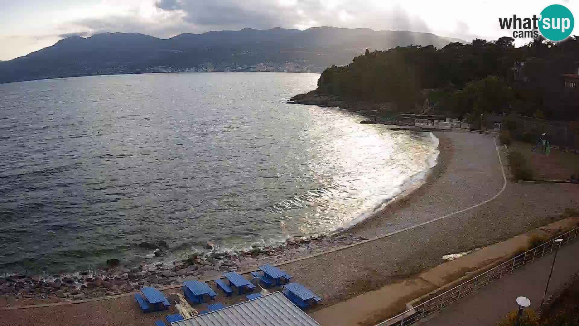 LIVE Webcam Fiume spiaggia piscine Kantrida
