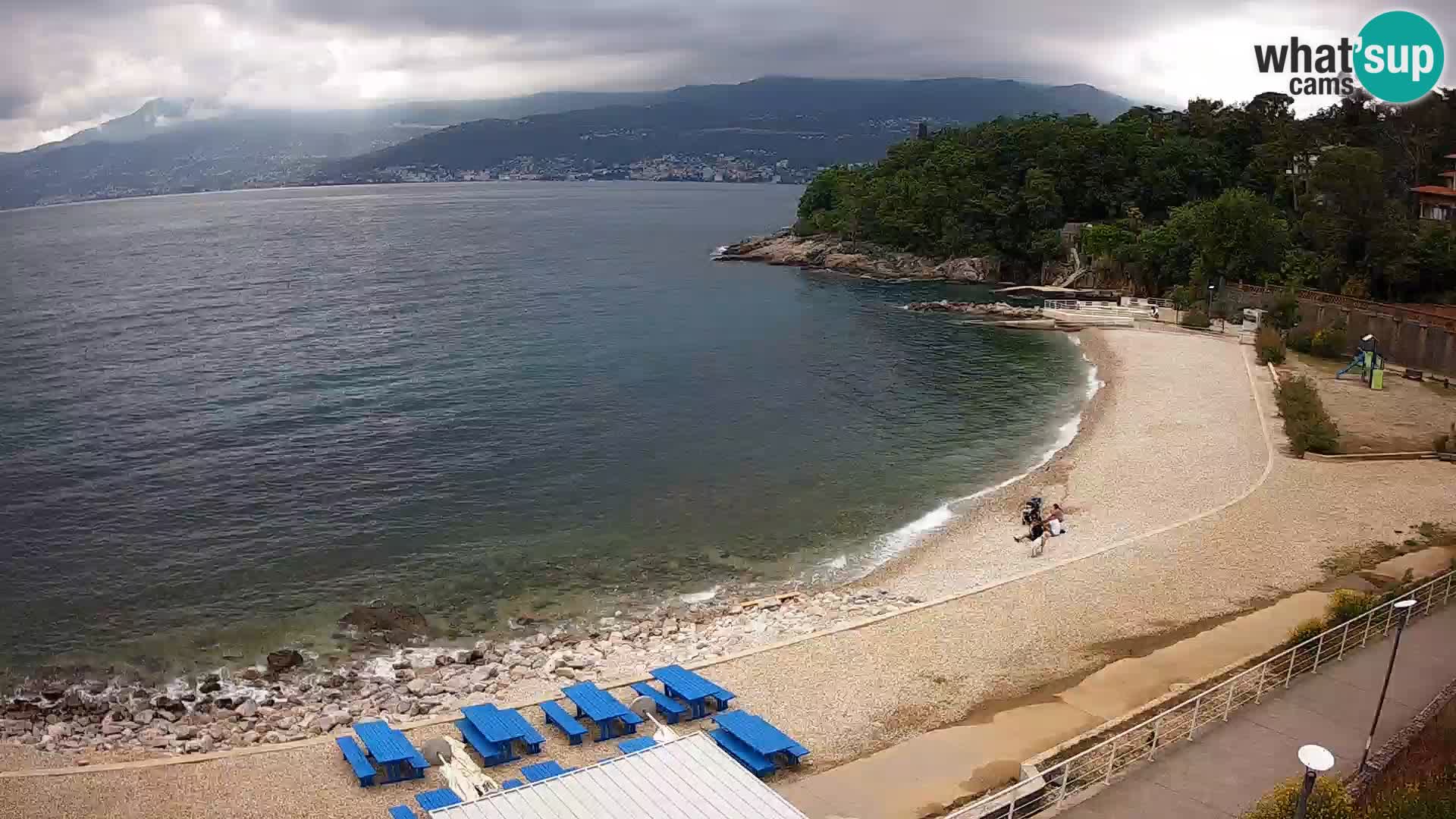 Rijeka Live webcam piscinas de playa Kantrida